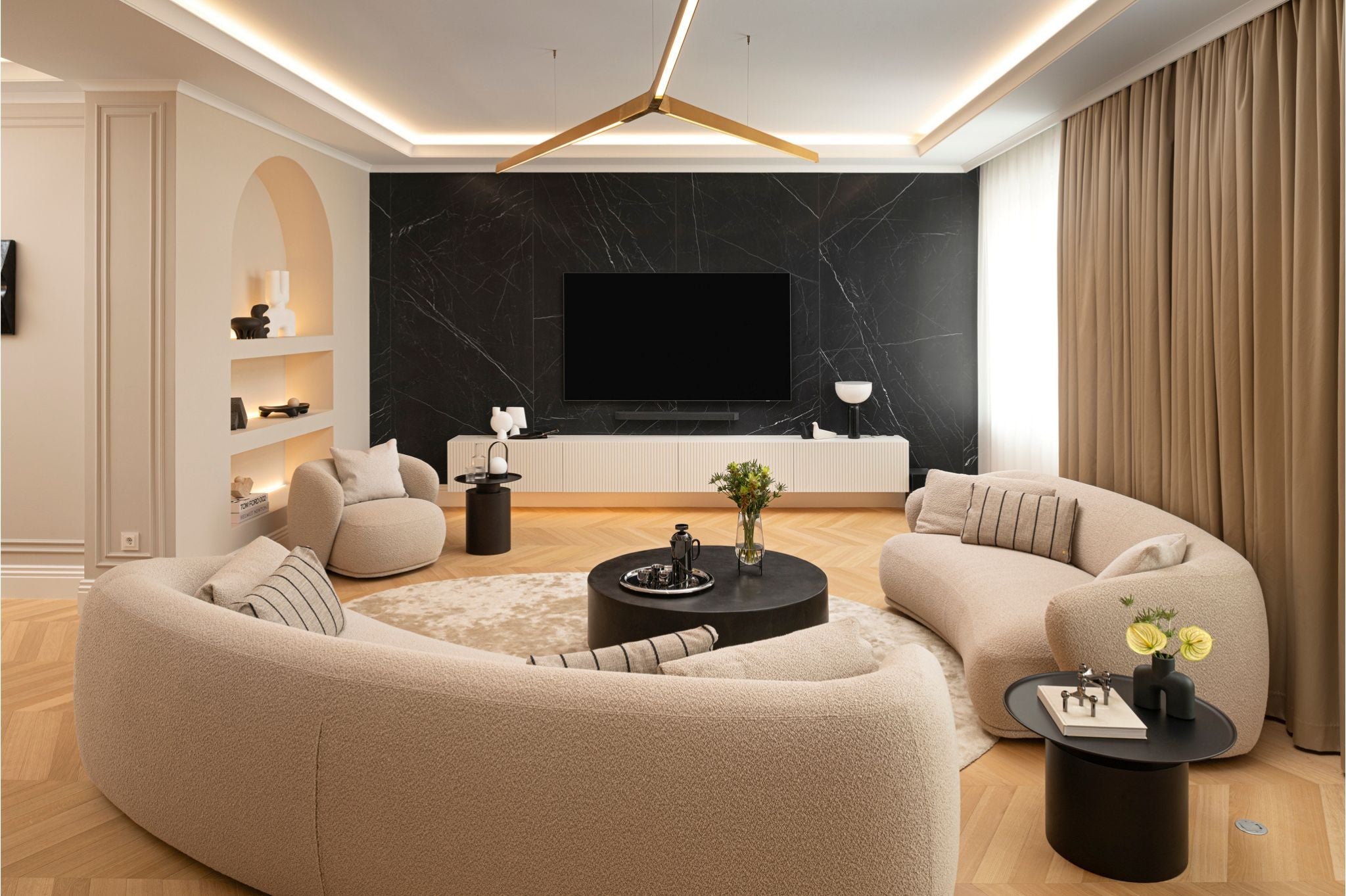 Behind The Styling-Timeless elegance in a downtown apartment.