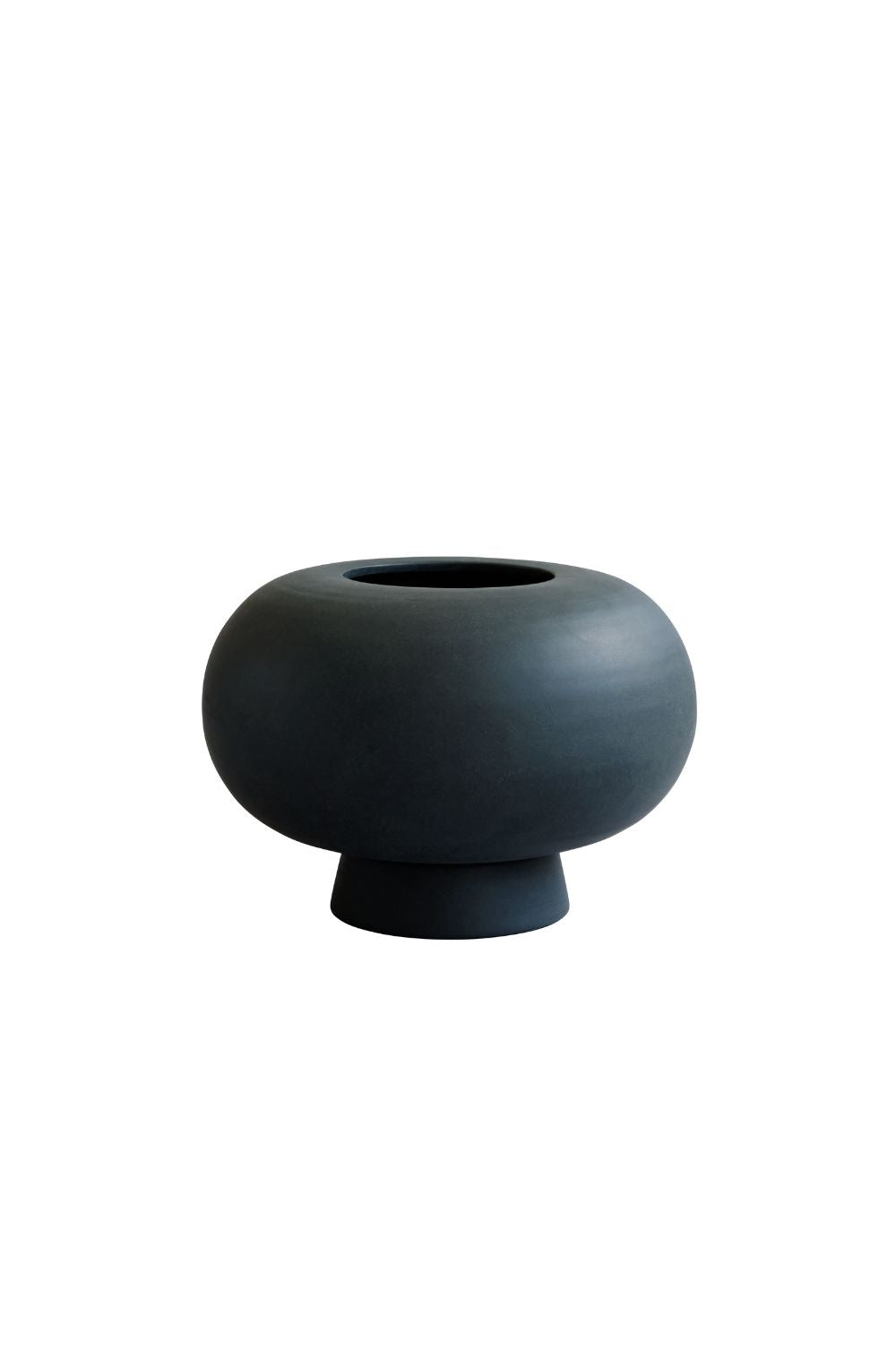 Kabin Vase Fat Black | 101 Copenhagen | Home of Solinfo