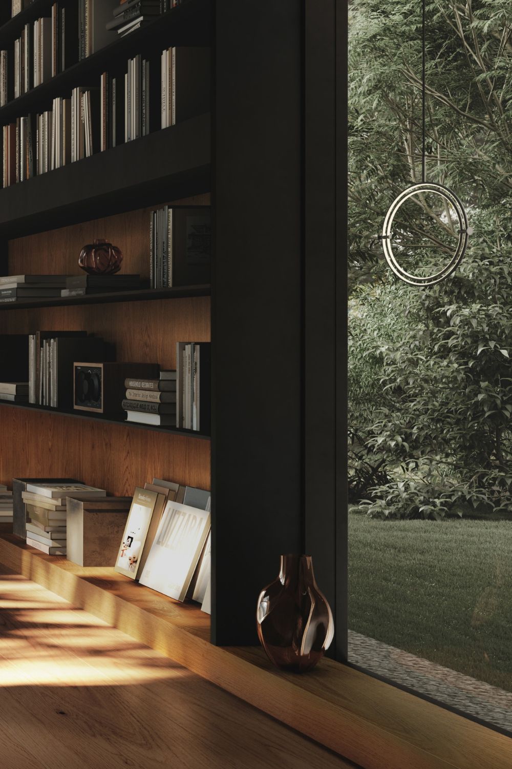 Maru Big Pendant Burned Black | 101 Copenhagen | Home of Solinfo