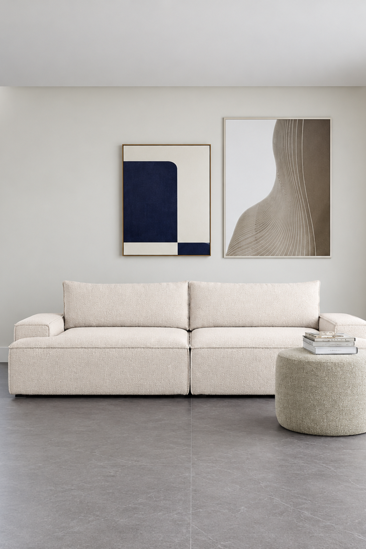 Daphne 3,5-seater modular sofa