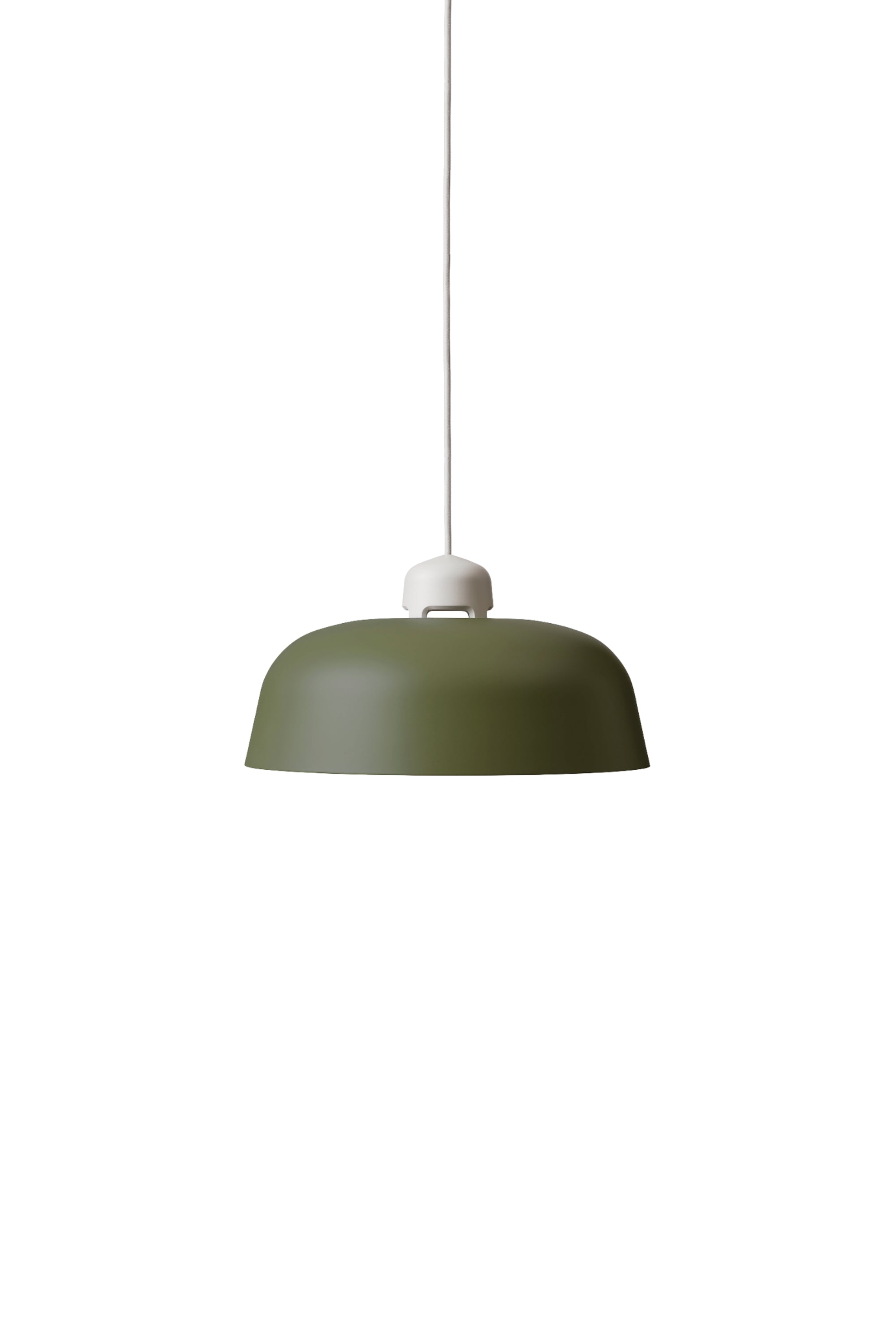 w162 Dalston S2 Pendant Lamp green and grey