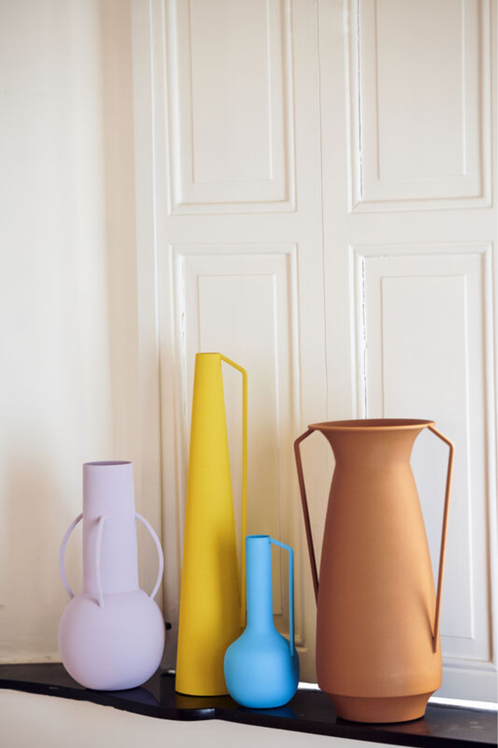 Morning Roman Vase purple