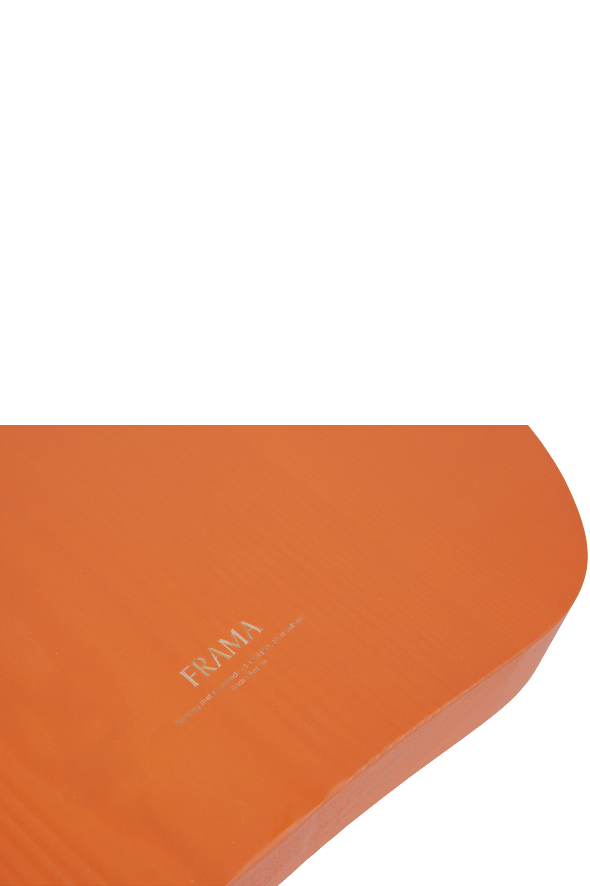 Pond Orange Wall Ornament