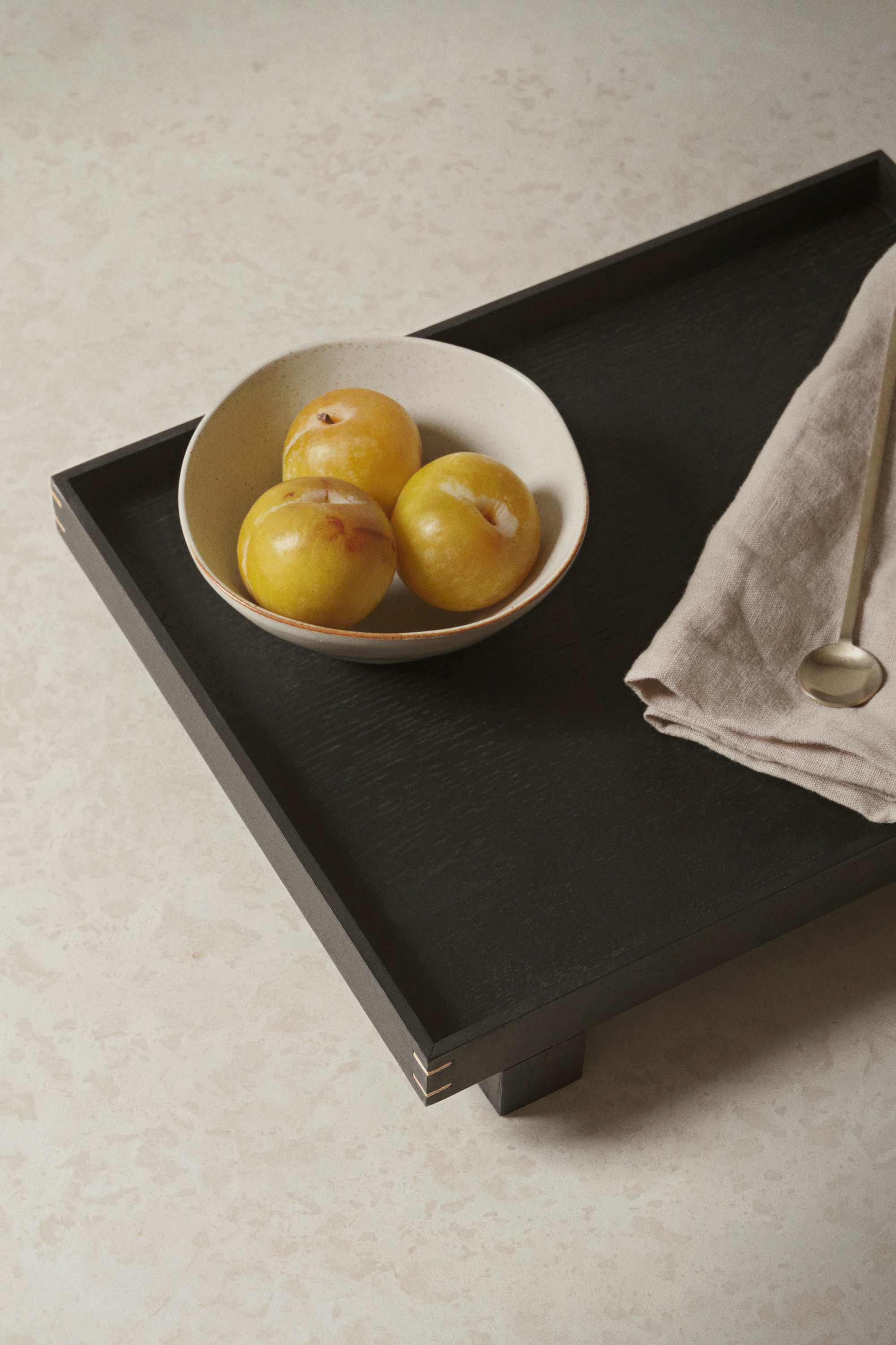 Bon fa tálca nagy, fekete tölgy