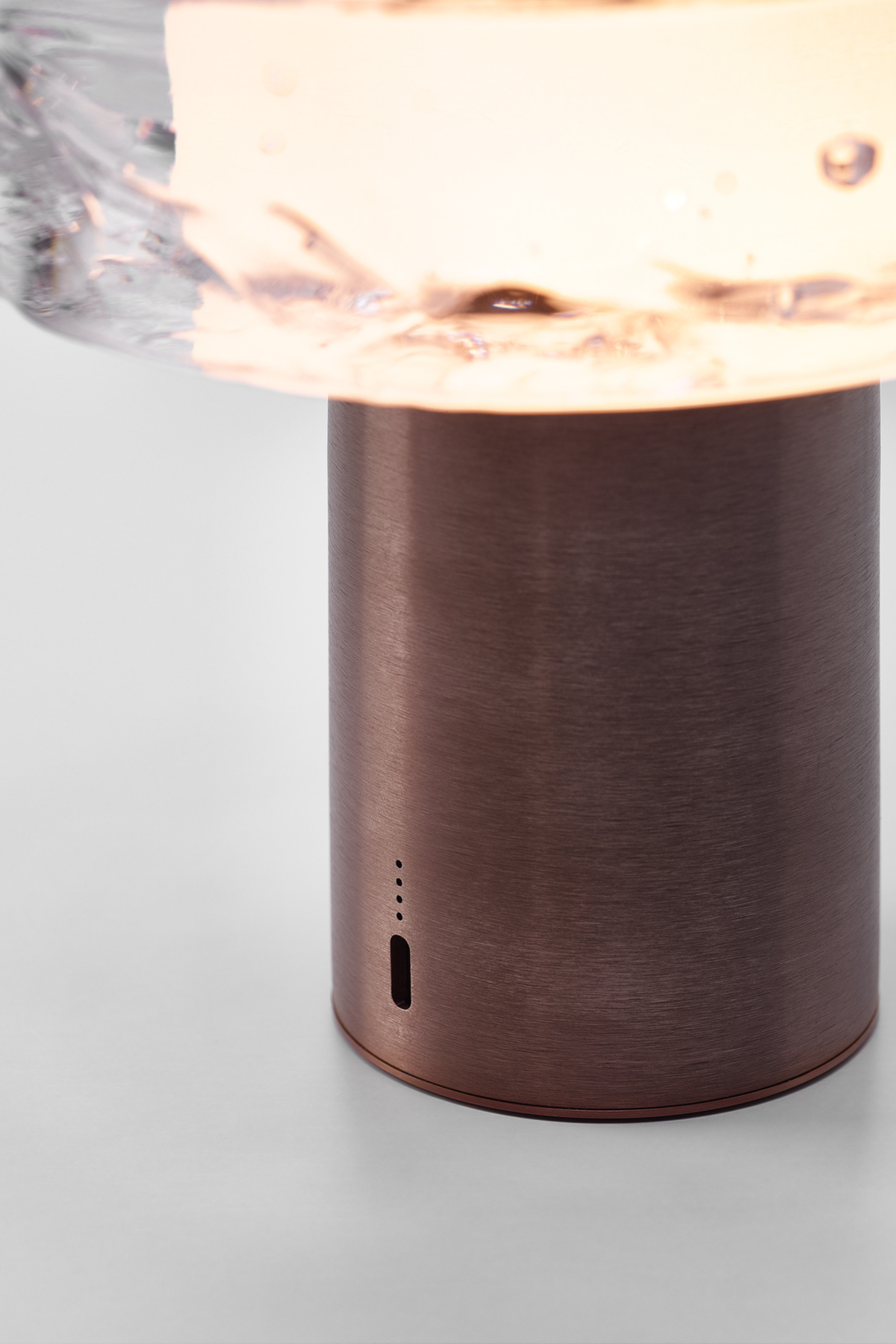 Ollo Brushed Bronze Portable Lamp