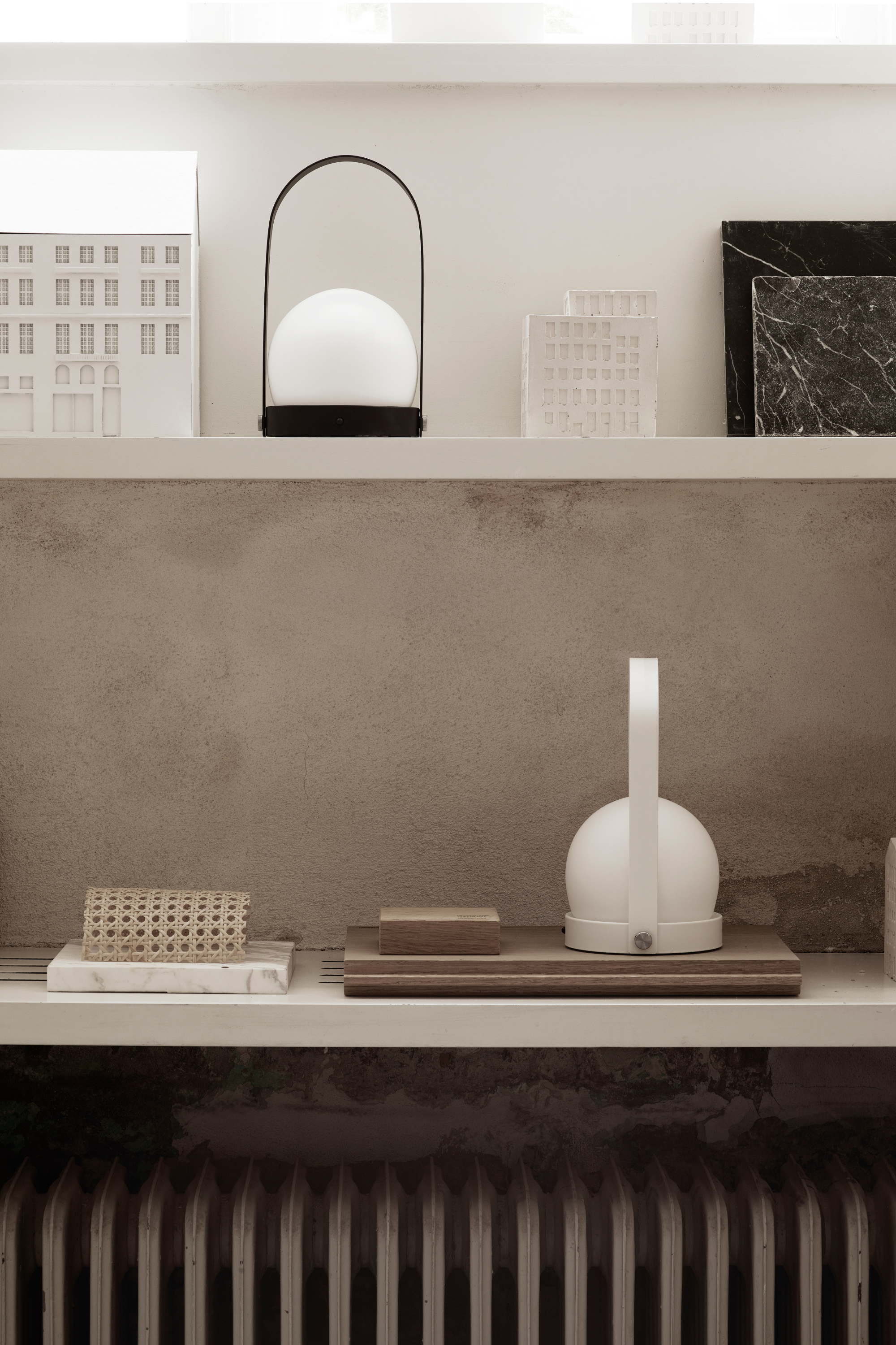 Carrie Black Portable Lamp