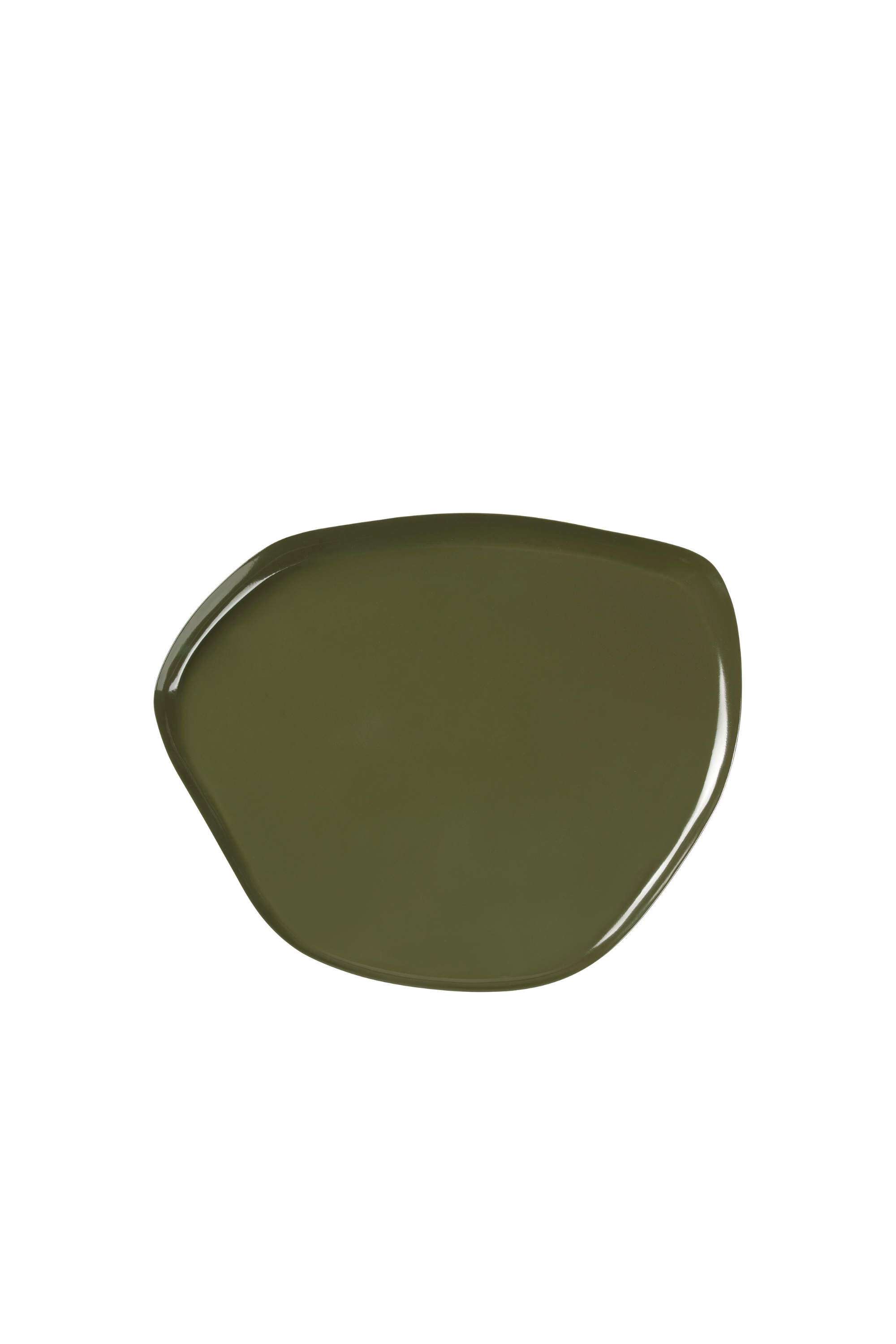 Mie Tray M grape leaf green