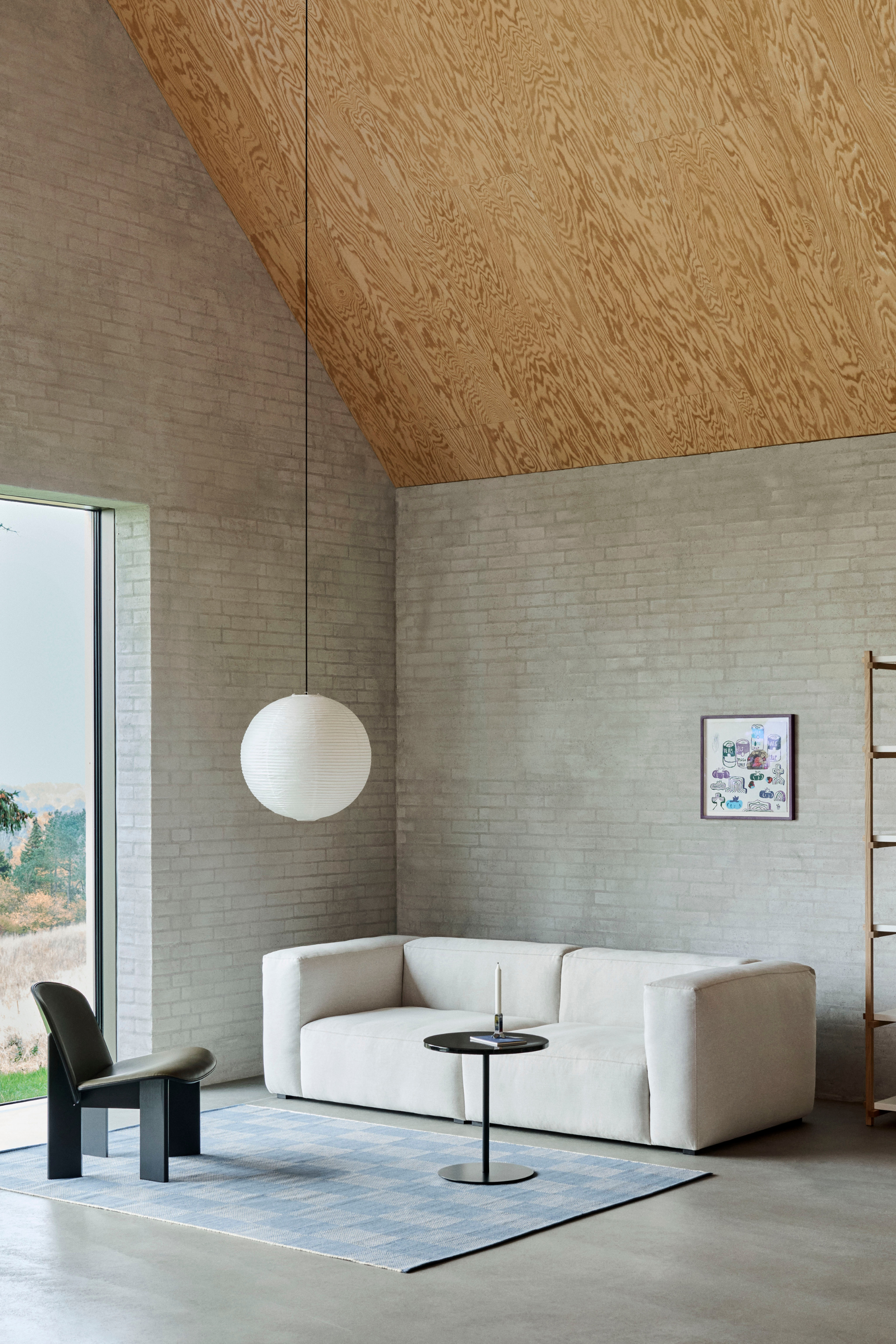 Papír lámpaernyő ø60, fehér