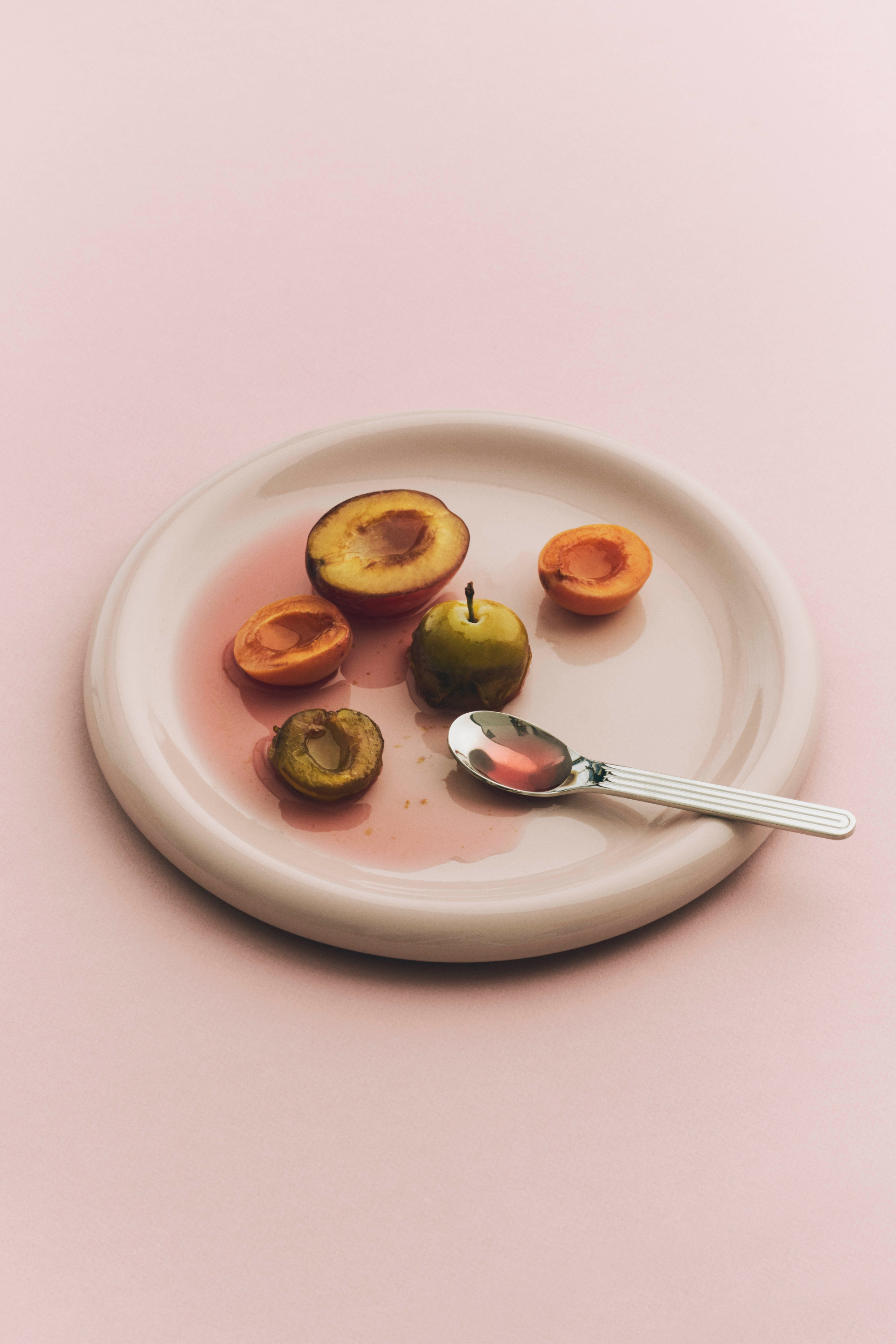 Barro Plate set of 2 ø24 Pink