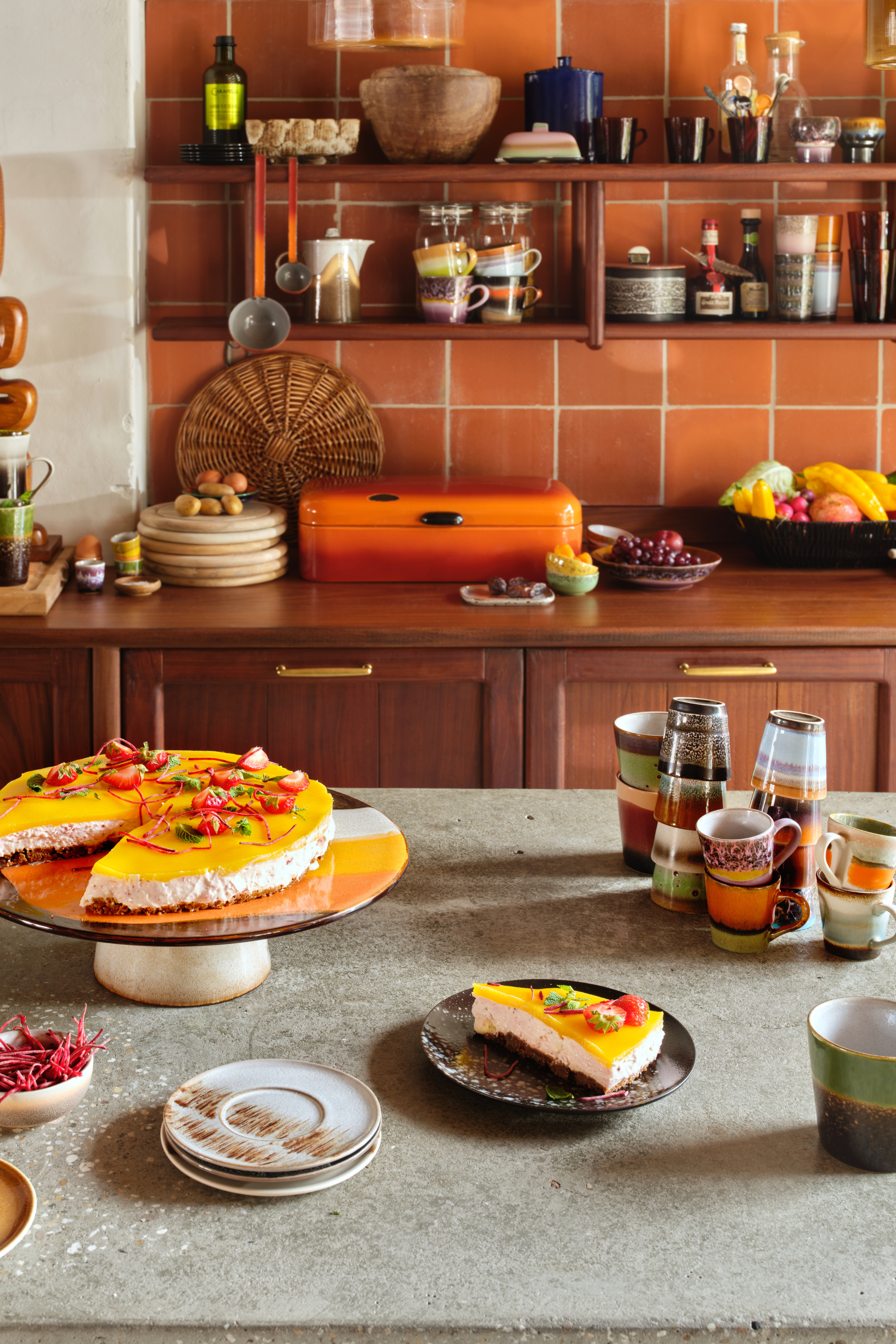 70s Ceramics Retro Eszpresszókészlet