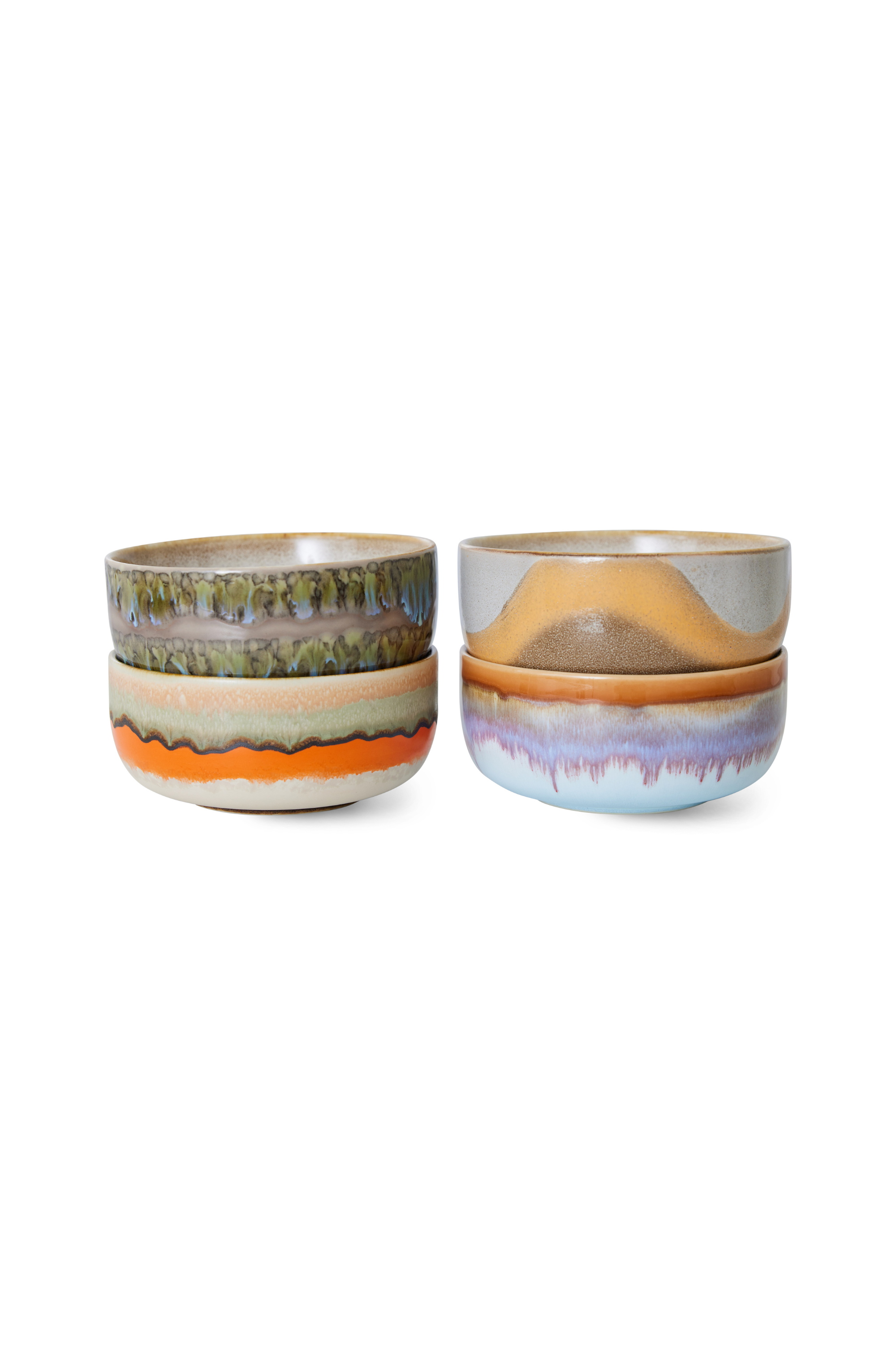 70s ceramics desszertes tálak