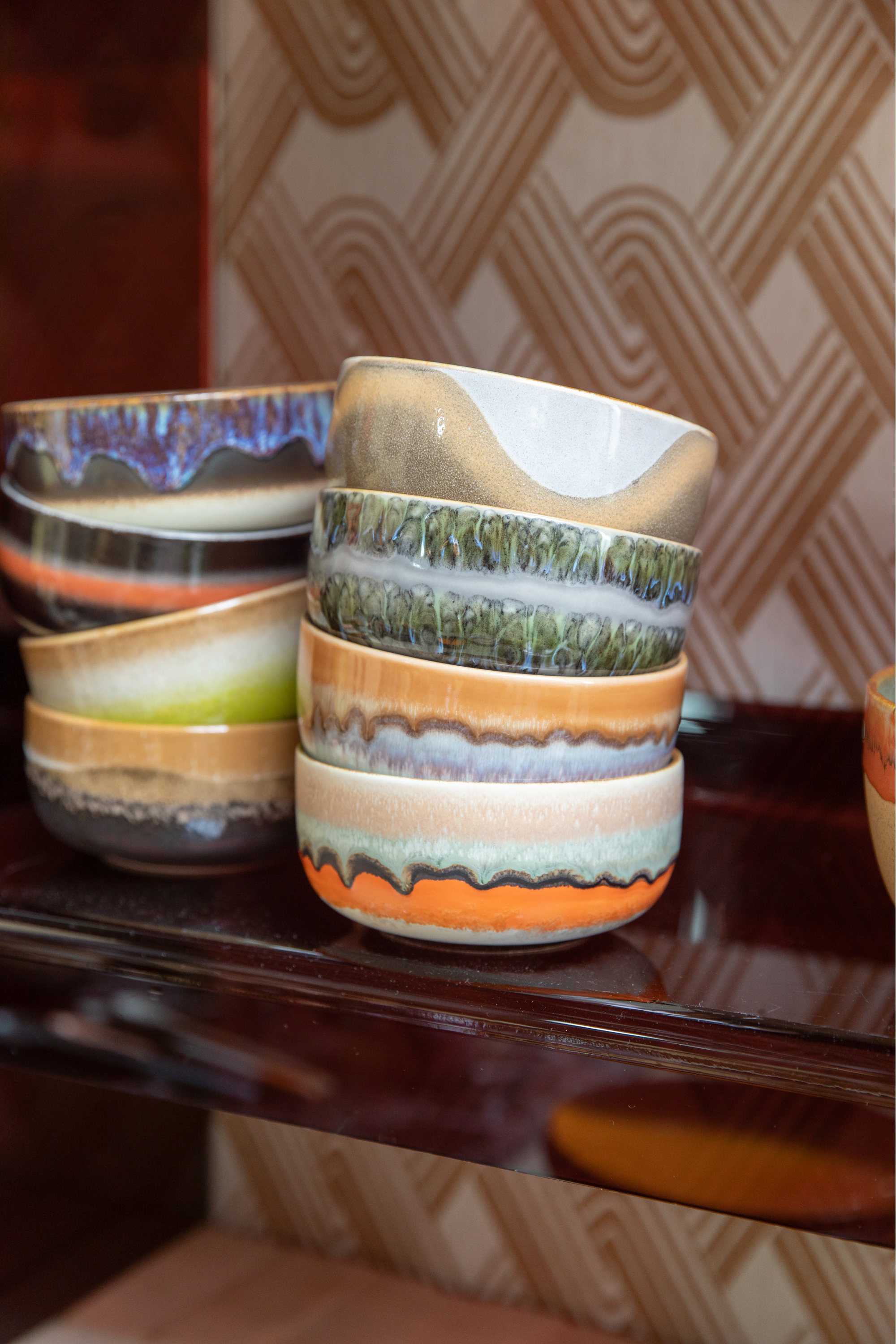 70s ceramics desszertes tálak