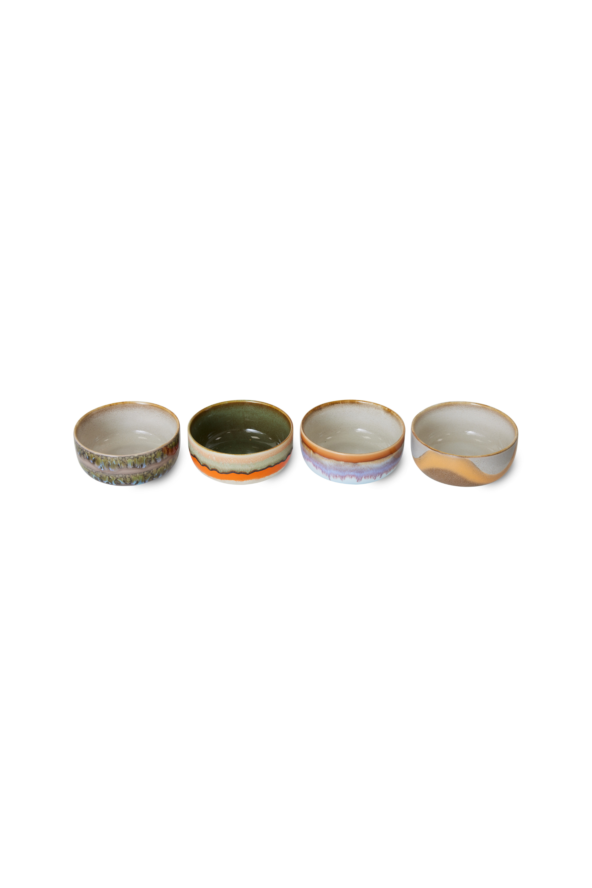 70s ceramics desszertes tálak