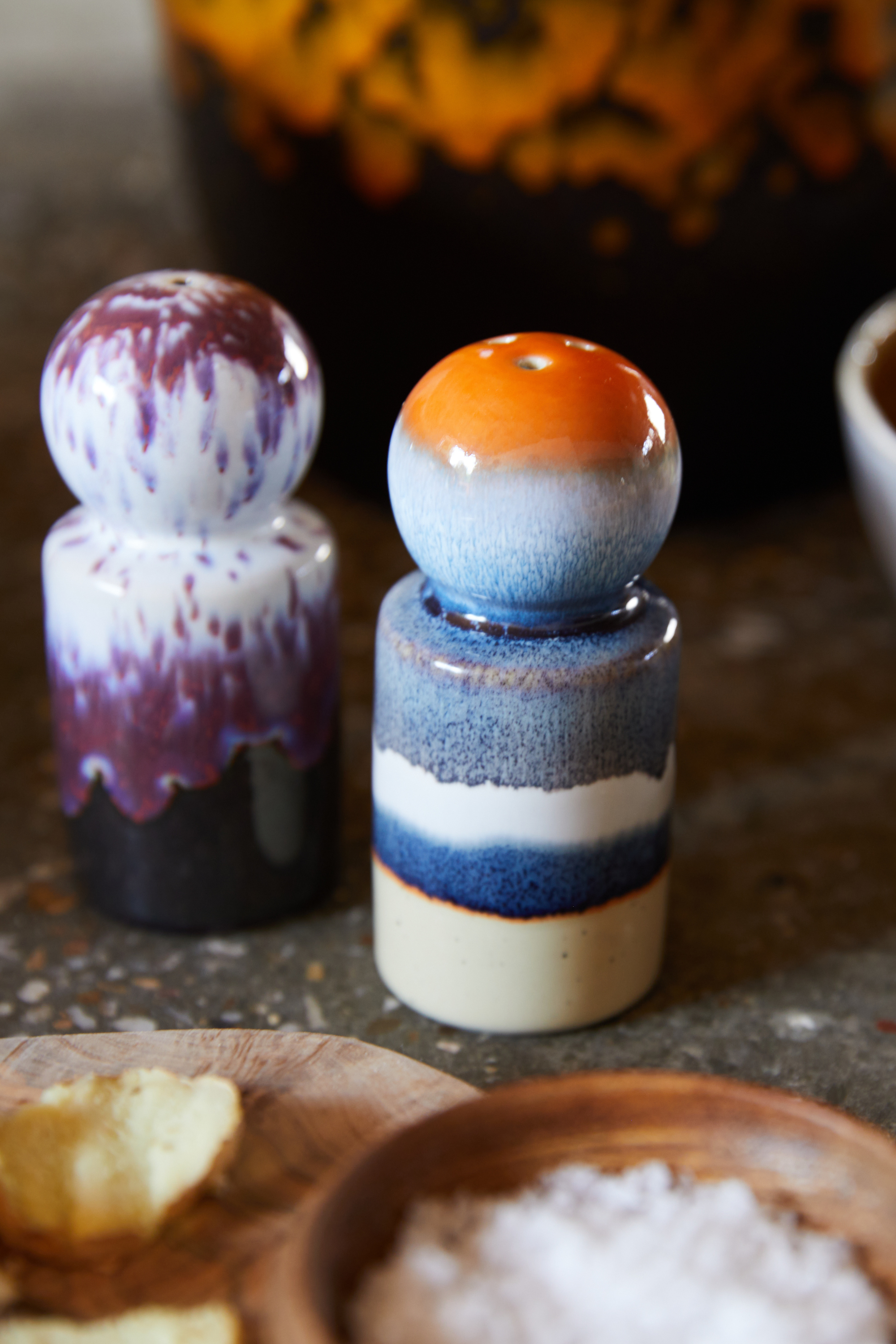 70s Ceramics Stargaze Só- és borsszóró