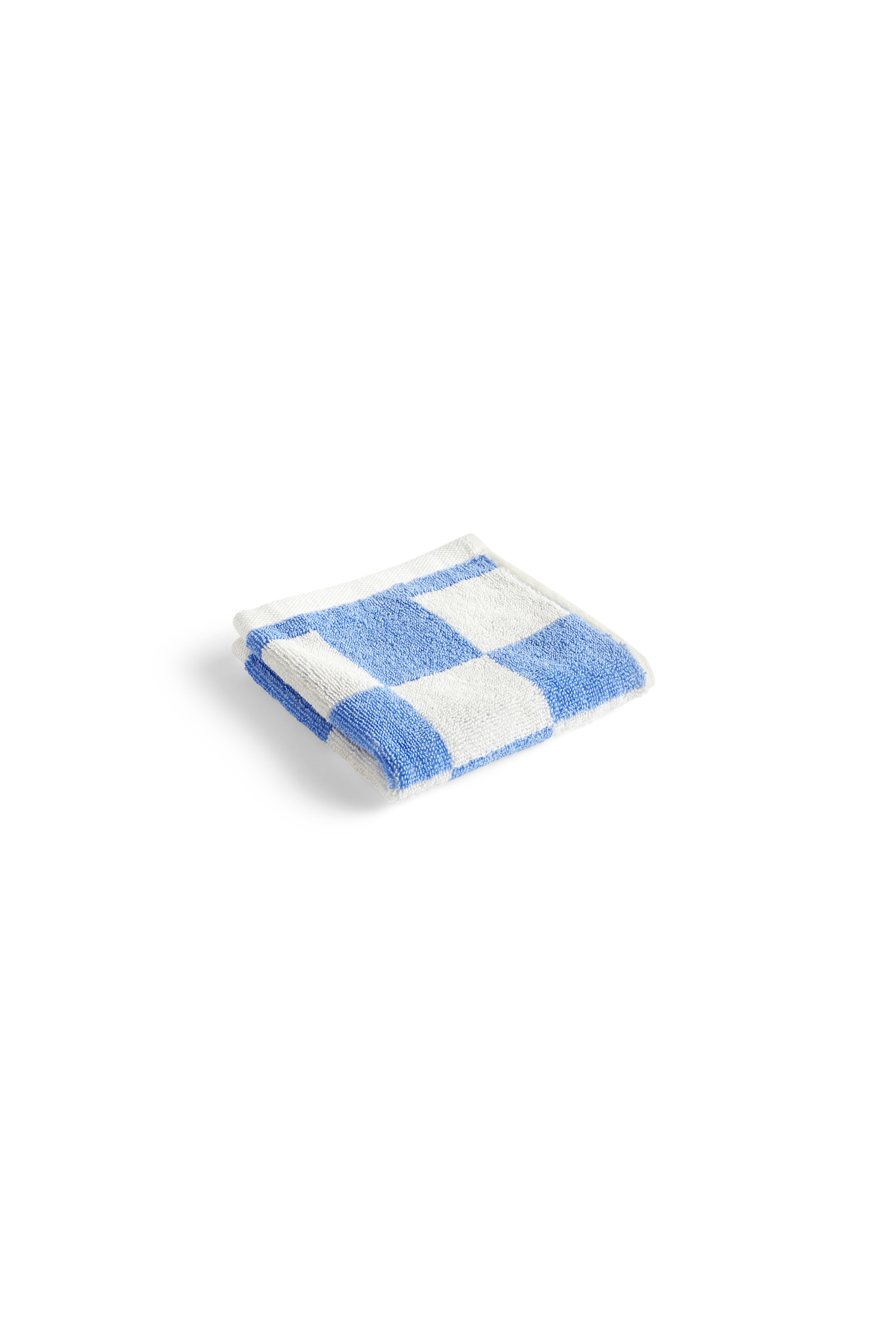 Check Wash Cloth 30 x 30 Sky blue