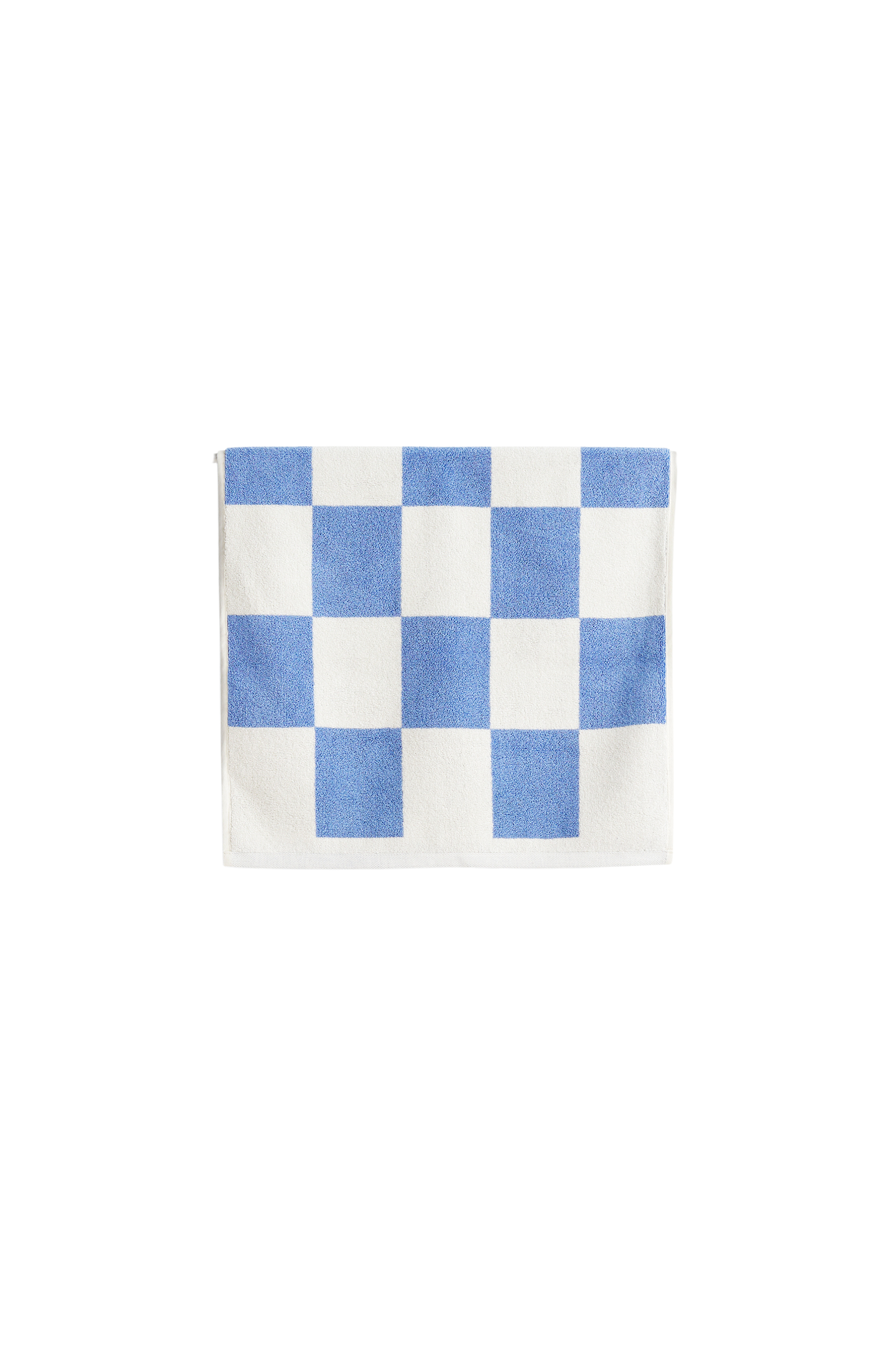 Check Bath Mat 50 x 90 Sky blue