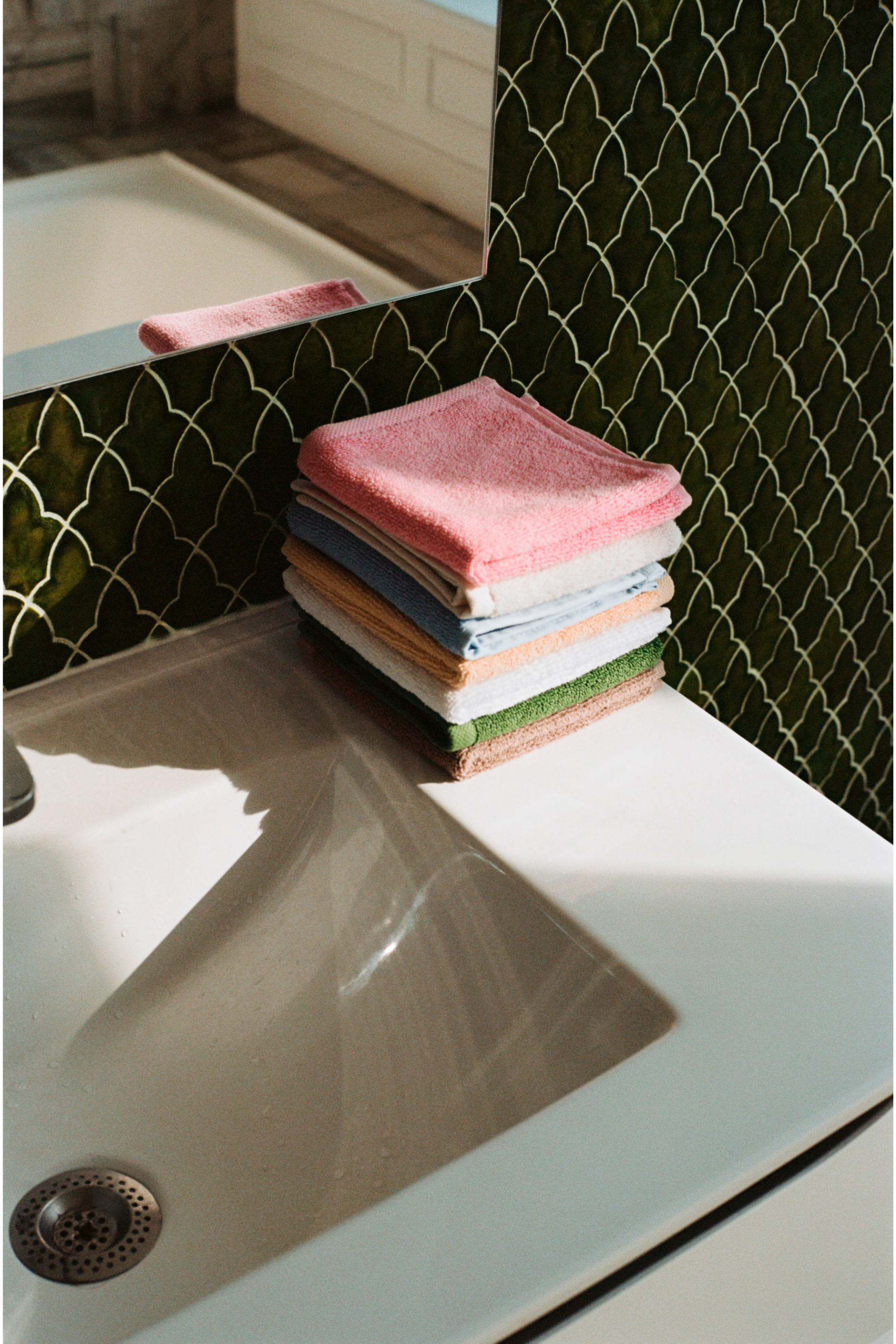 Mono Wash Cloth (Organic) 30 x 30 Lavender