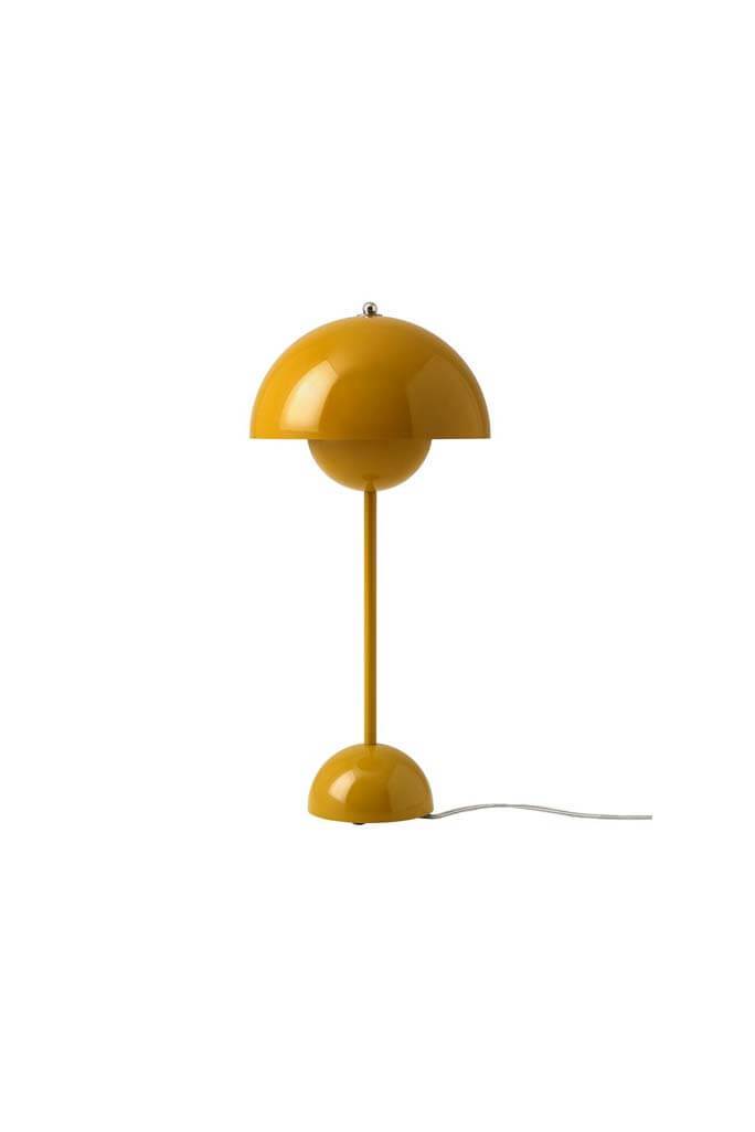 VP3 Flowerpot table lamp, mustard | &Tradition | Home of Solinfo
