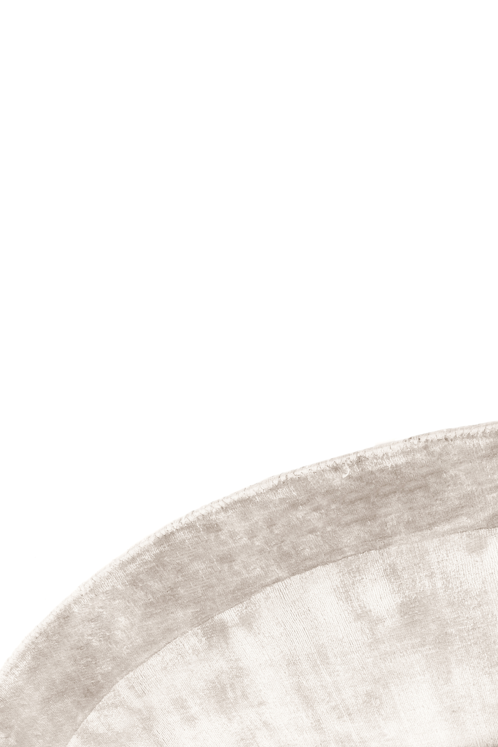 Tere rug Silver Round