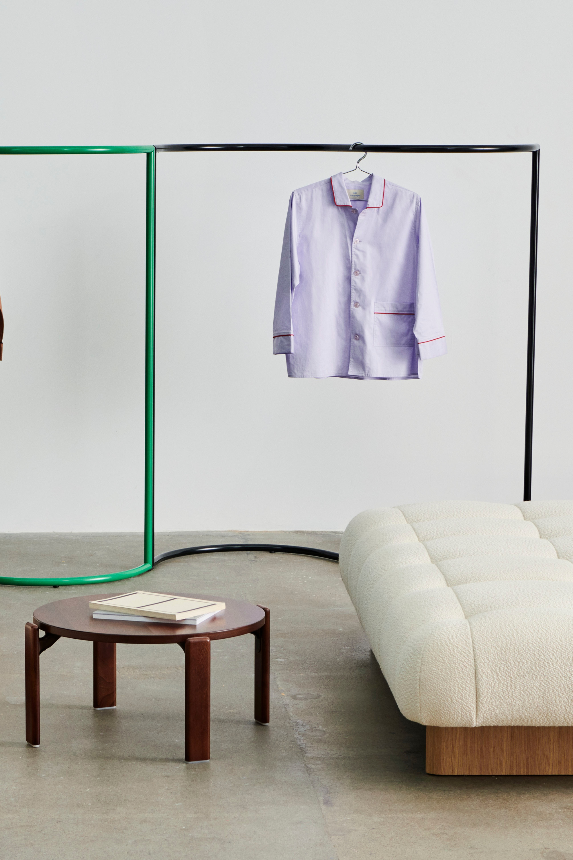 Colour Rack S Shape Black