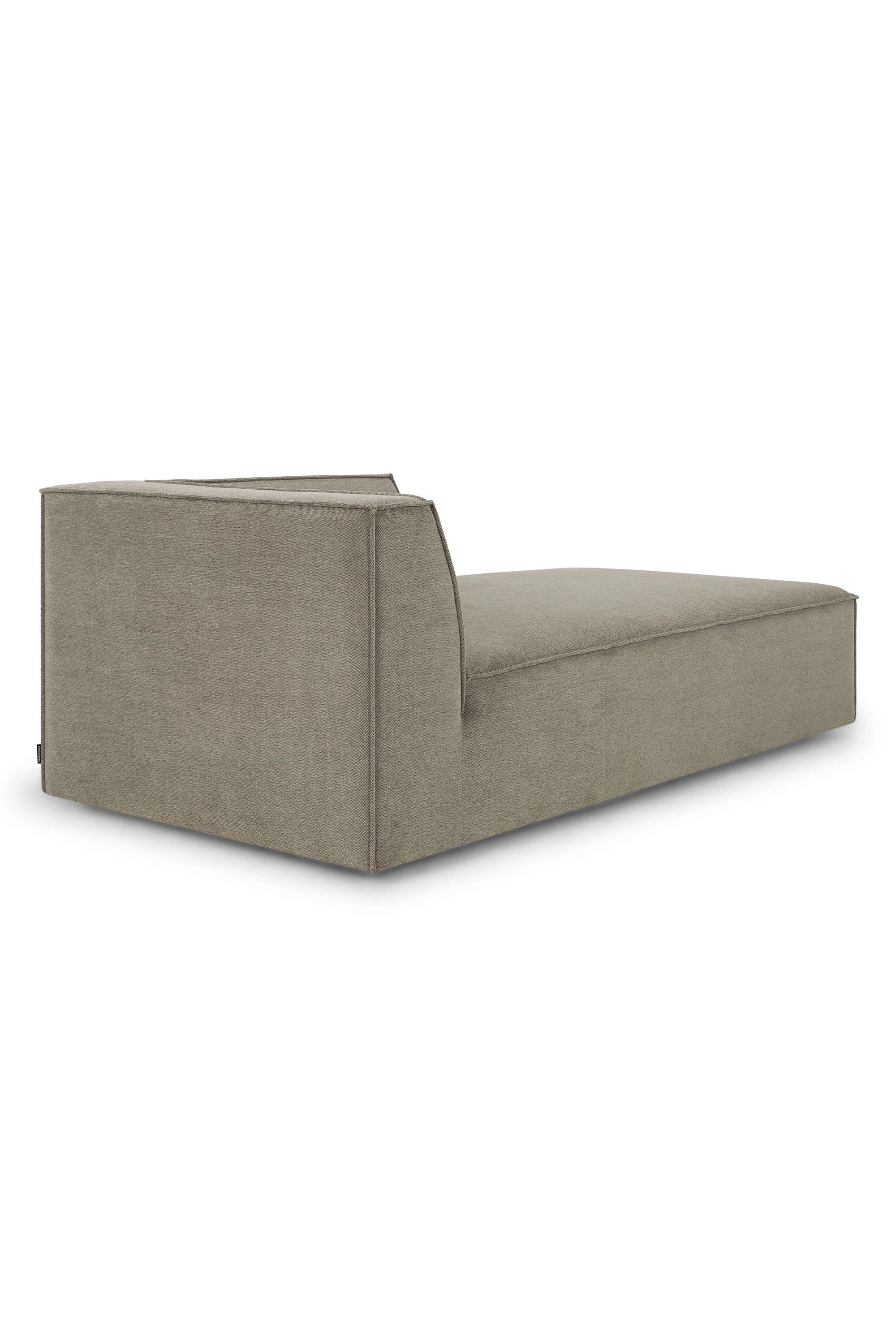 Dane Chaise longue arm right Impression Greige