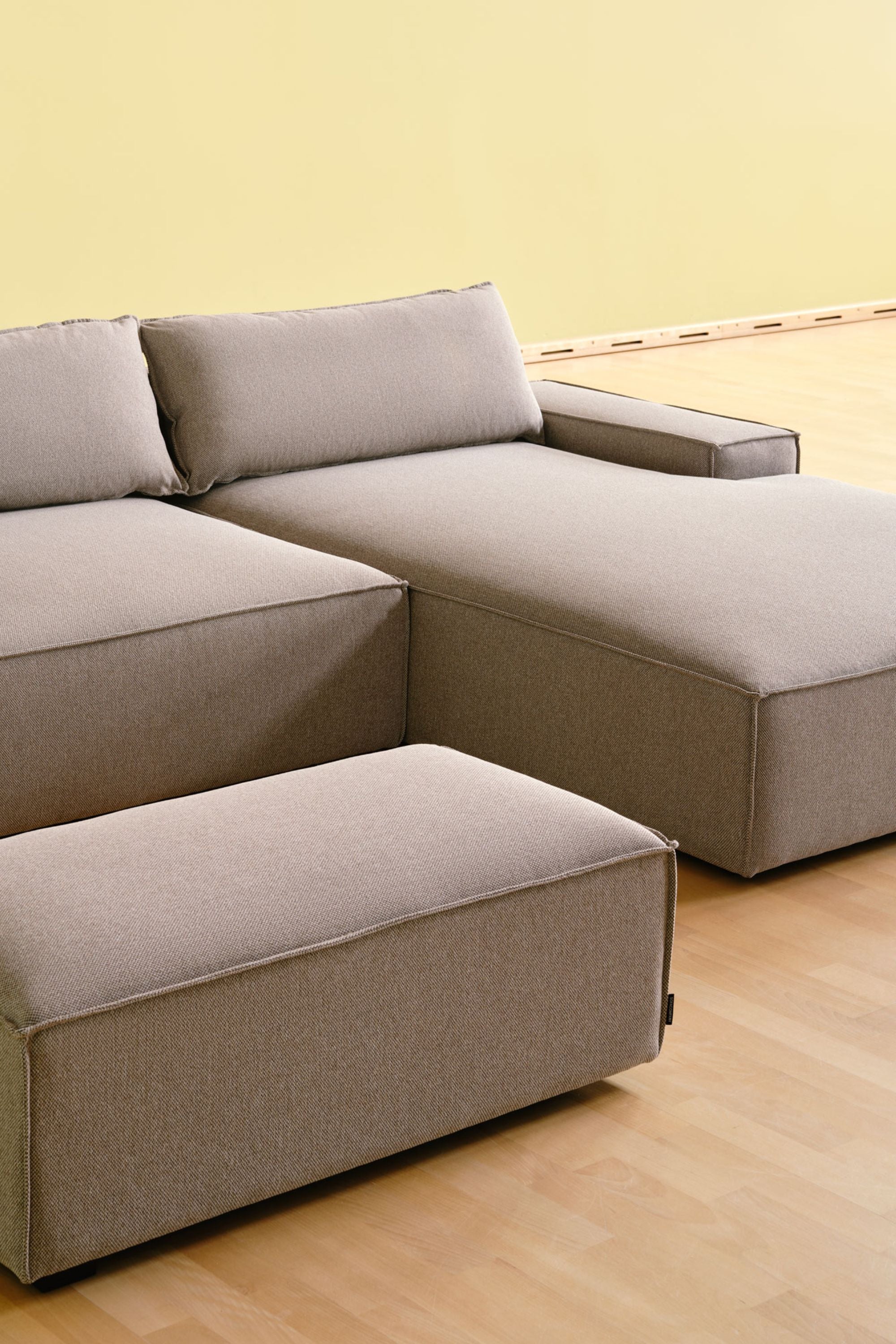 Daphne Agnes Brown moduláris kanapé bal fekvőfotel elem