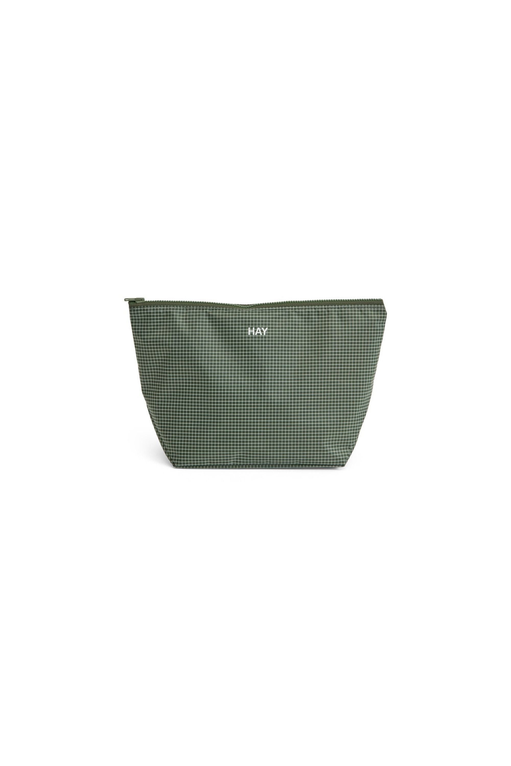 Grid Pouch, M, Sötétzöld