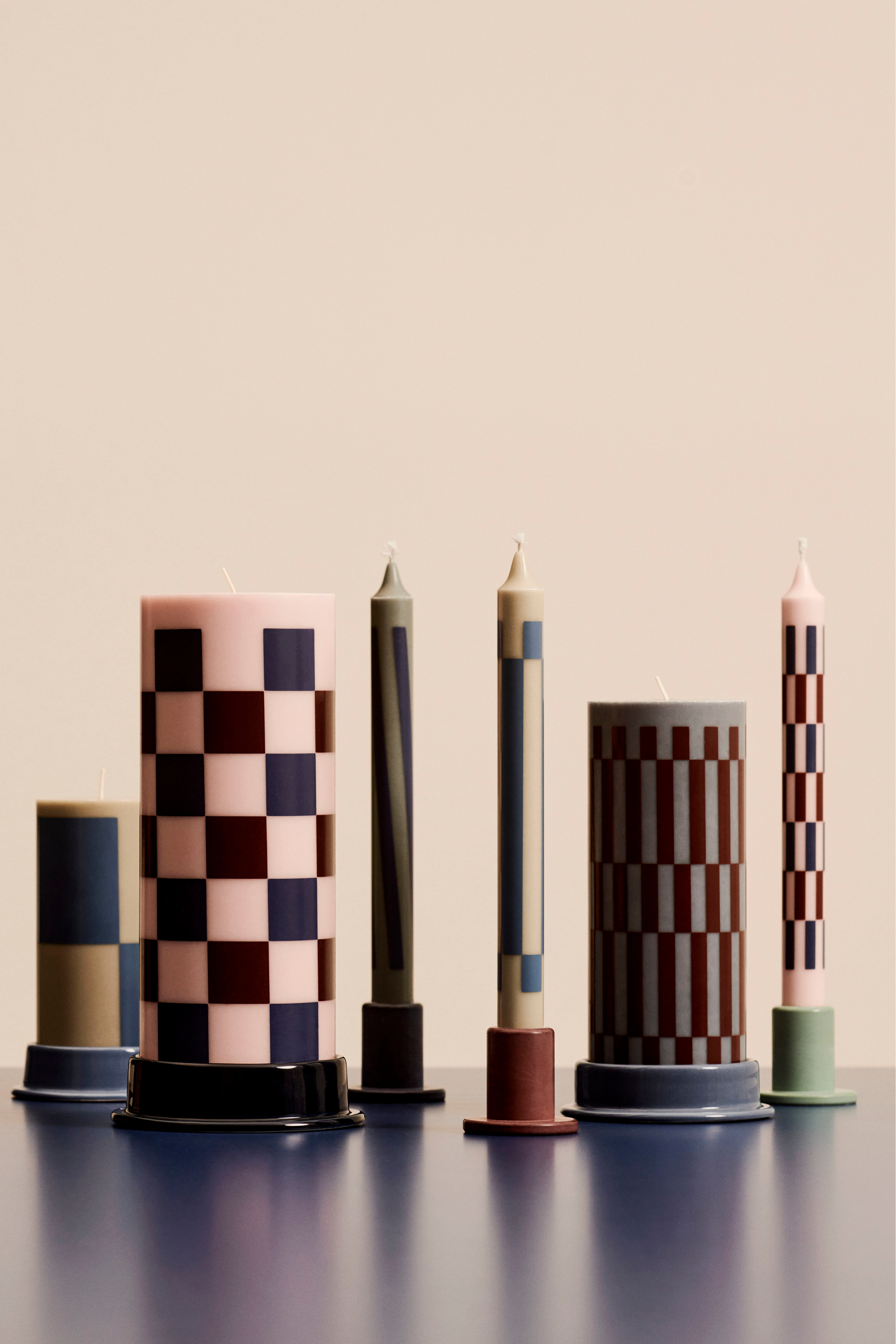 Column Antracit-Bordó Gyertya, M