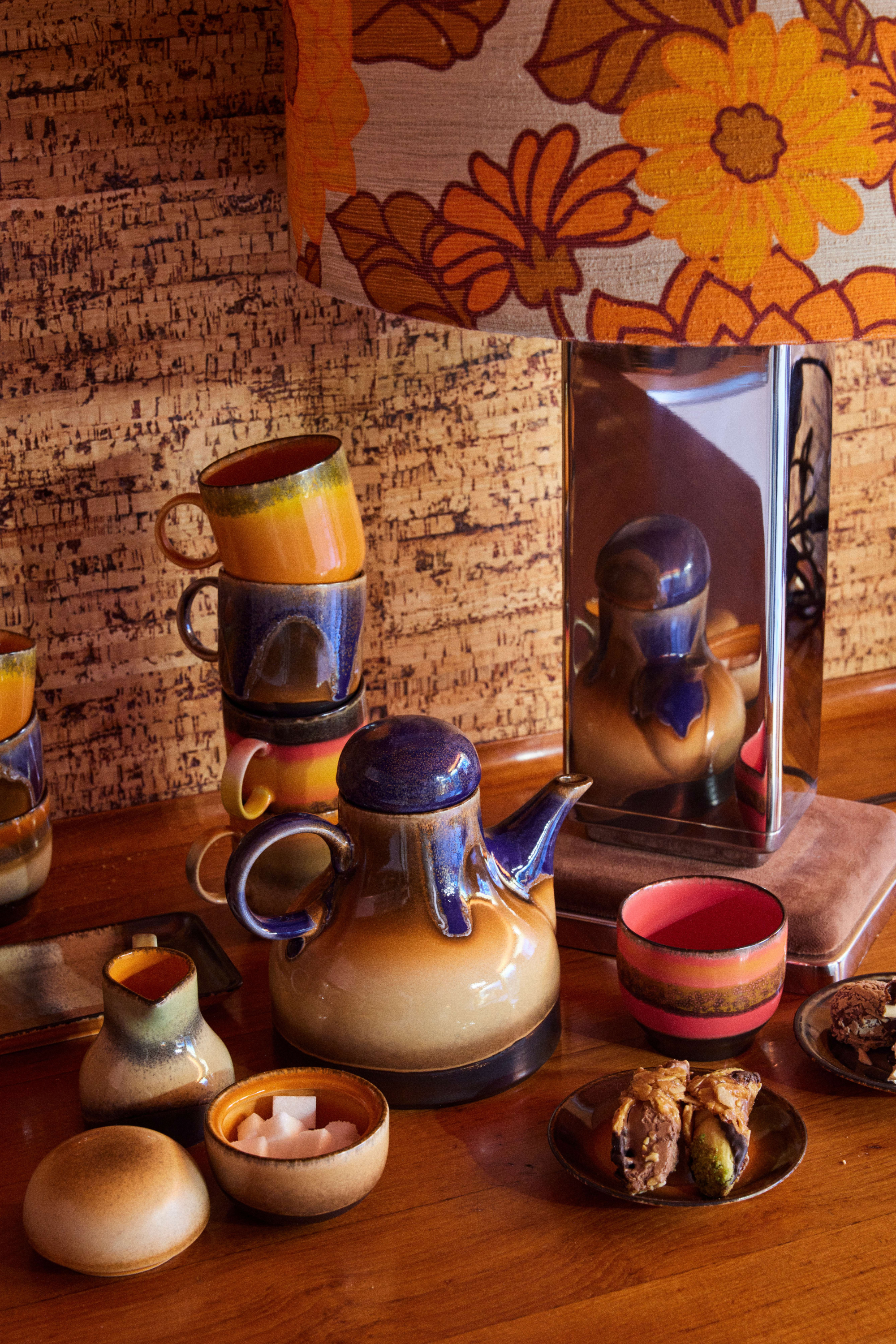70s ceramics: café mug arabica
