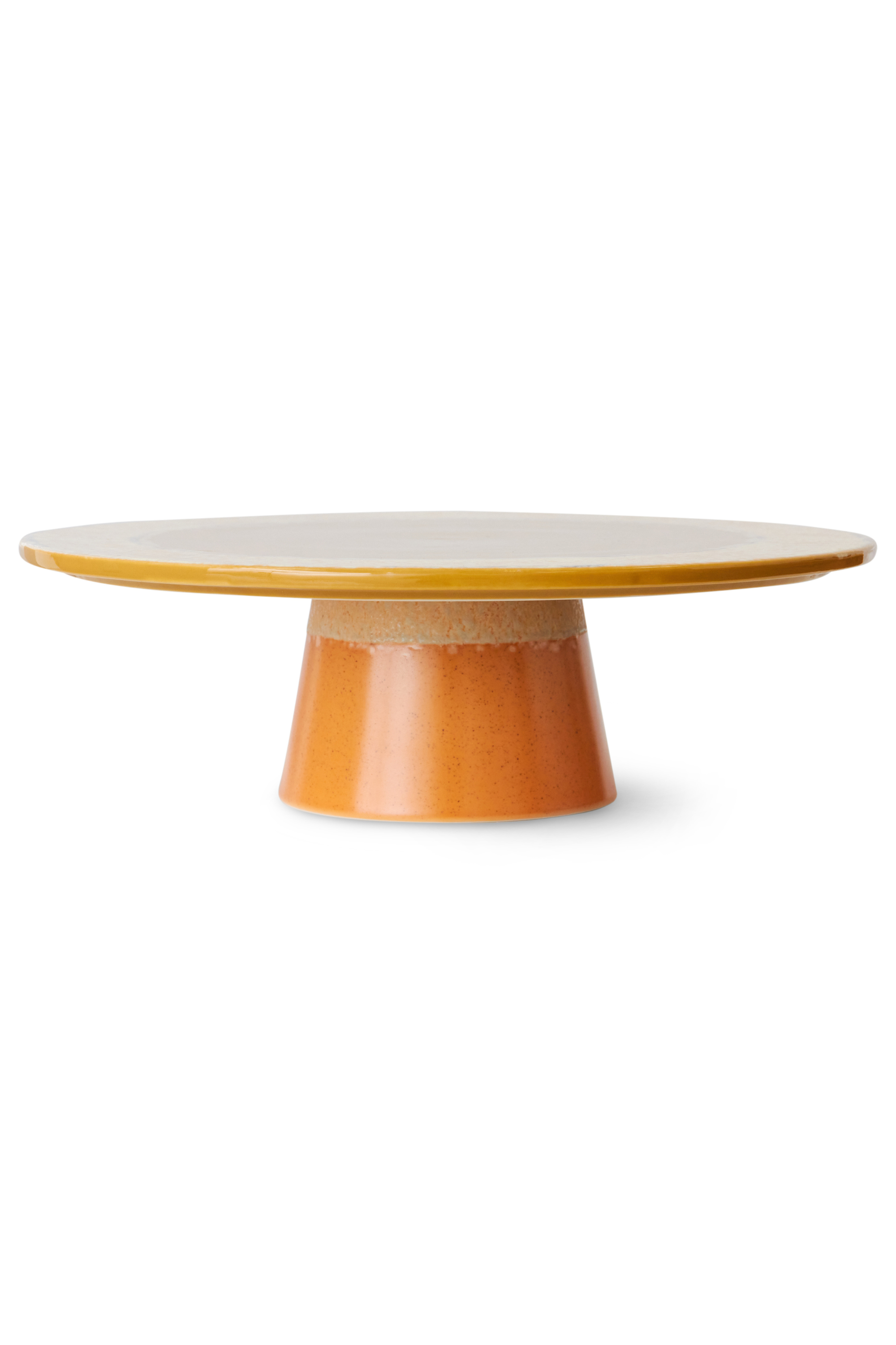70s ceramics: plateau papaya