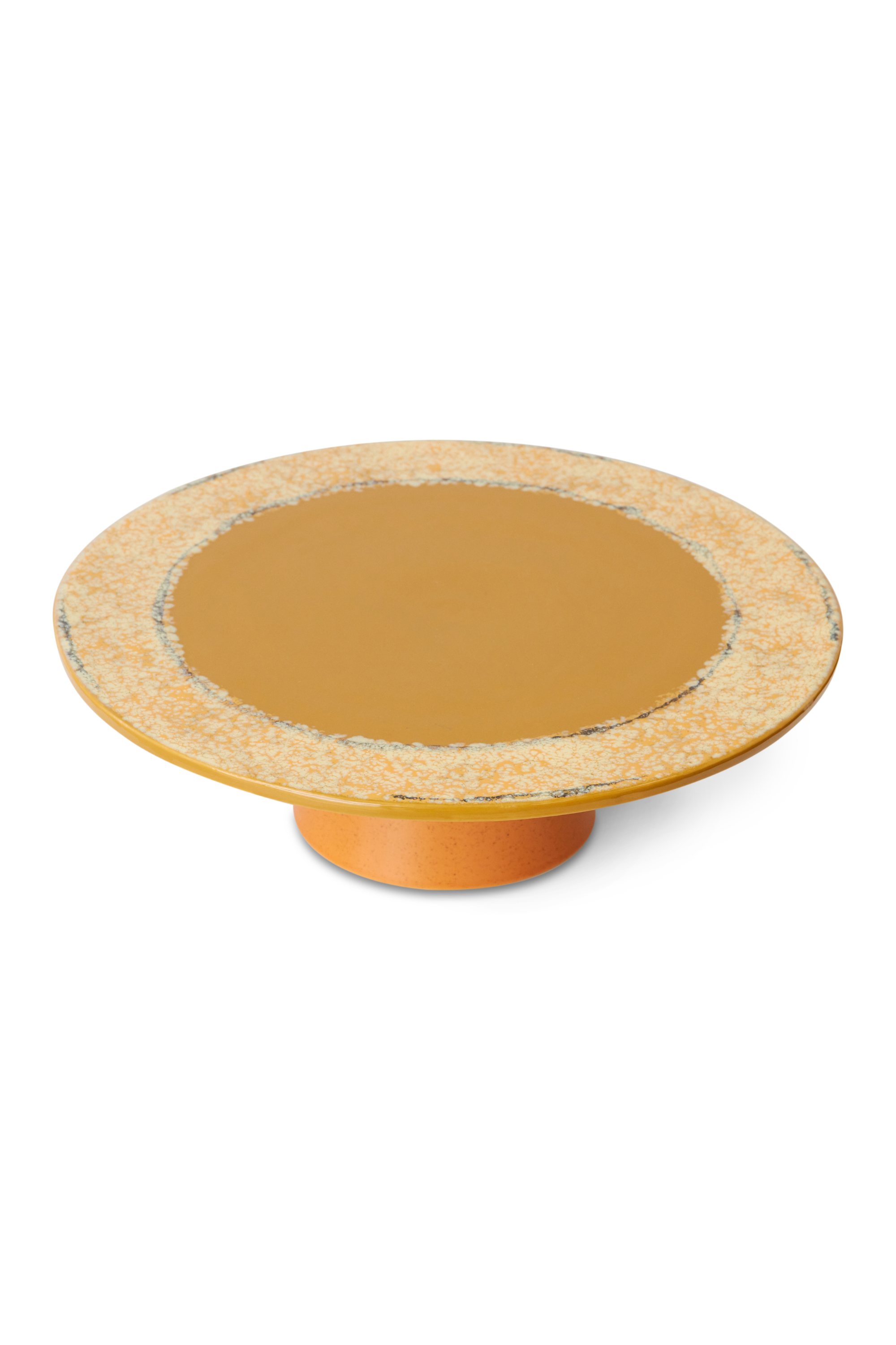 70s ceramics: plateau papaya