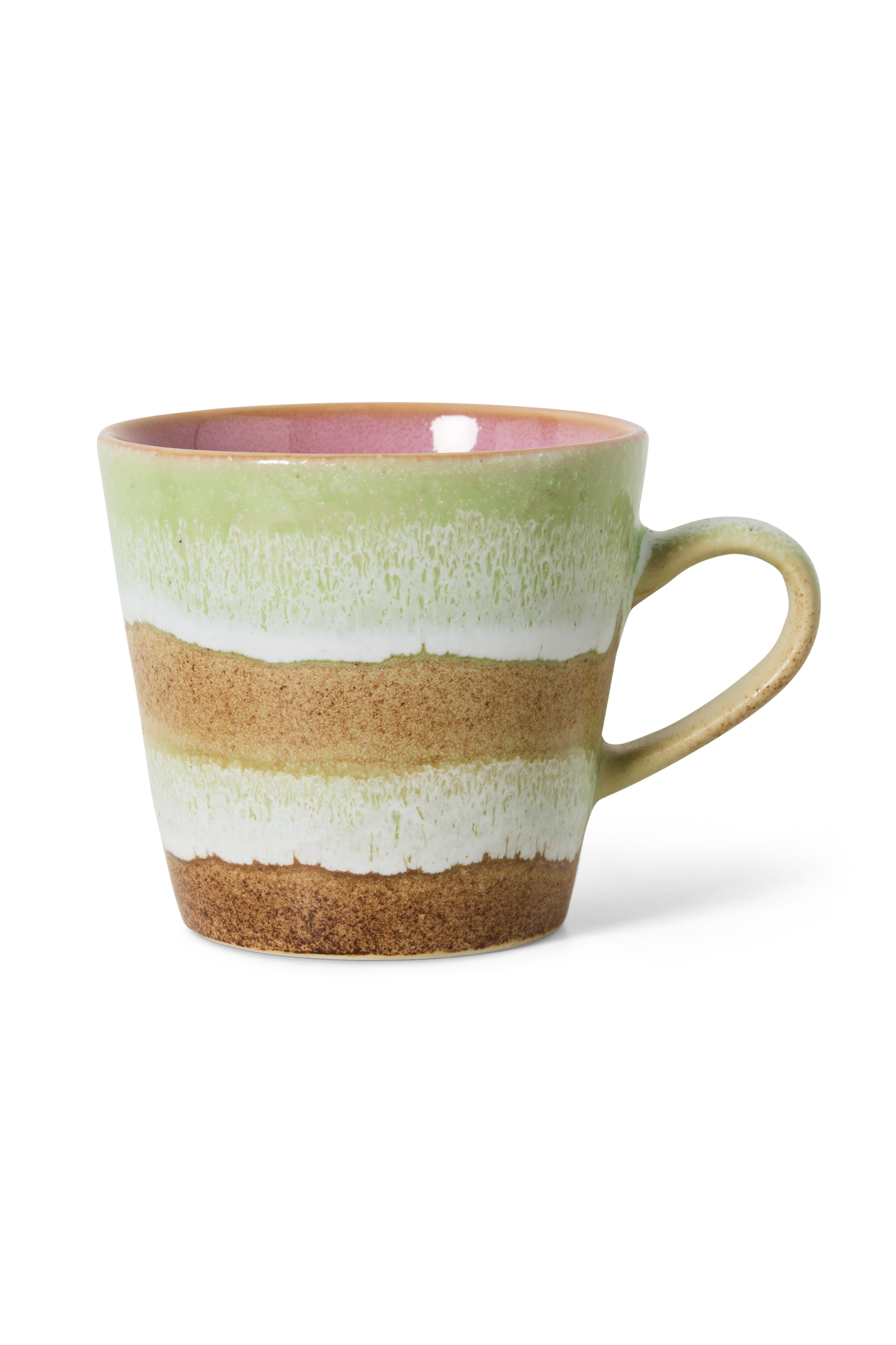 70s ceramics: americano mug umber