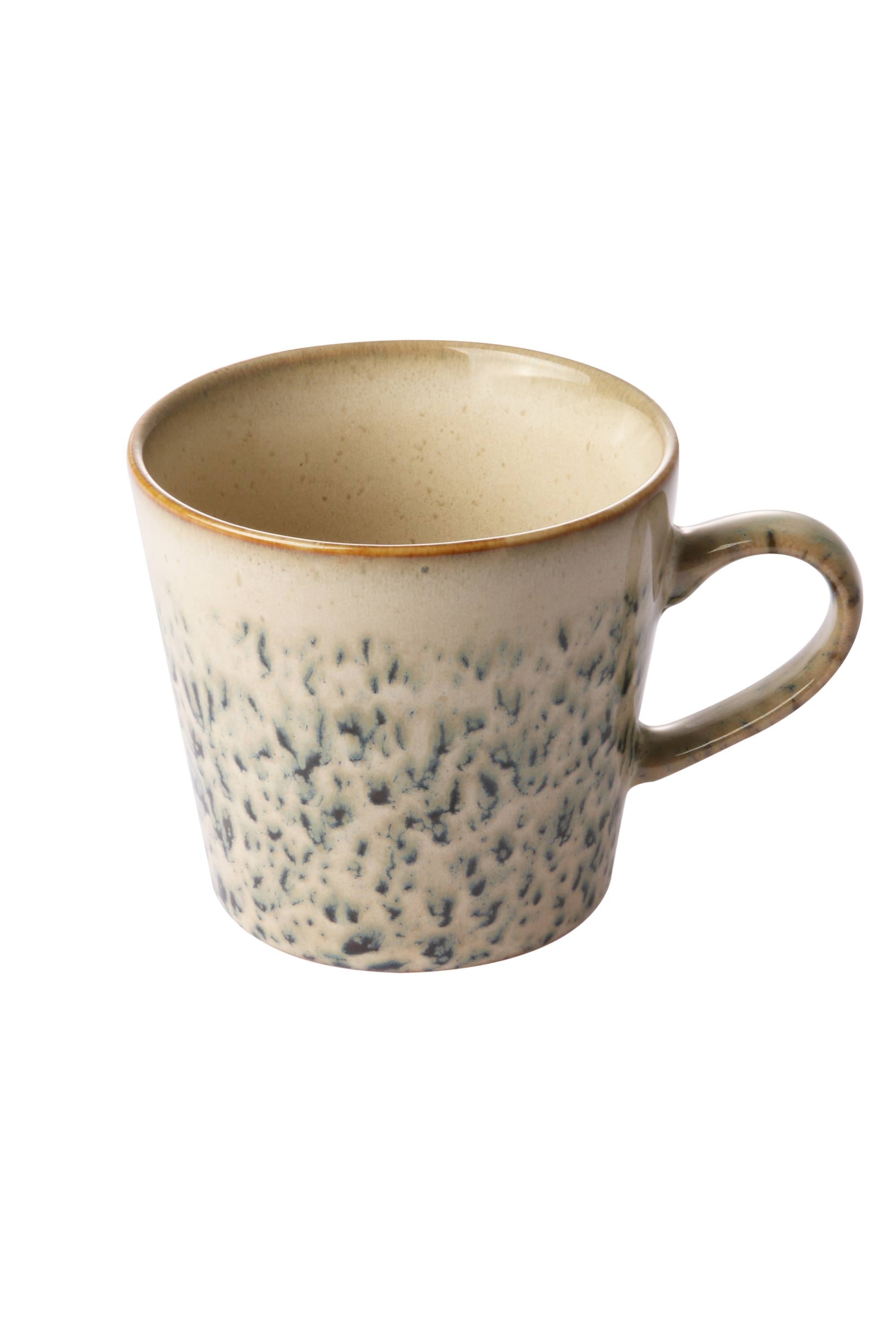 70s ceramics: cappuccino mug hail