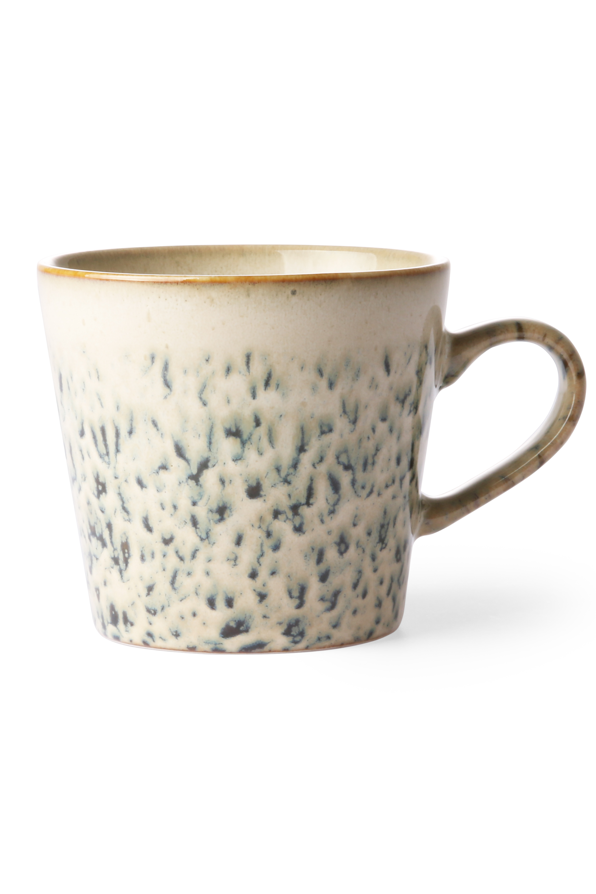 70s ceramics: cappuccino mug hail