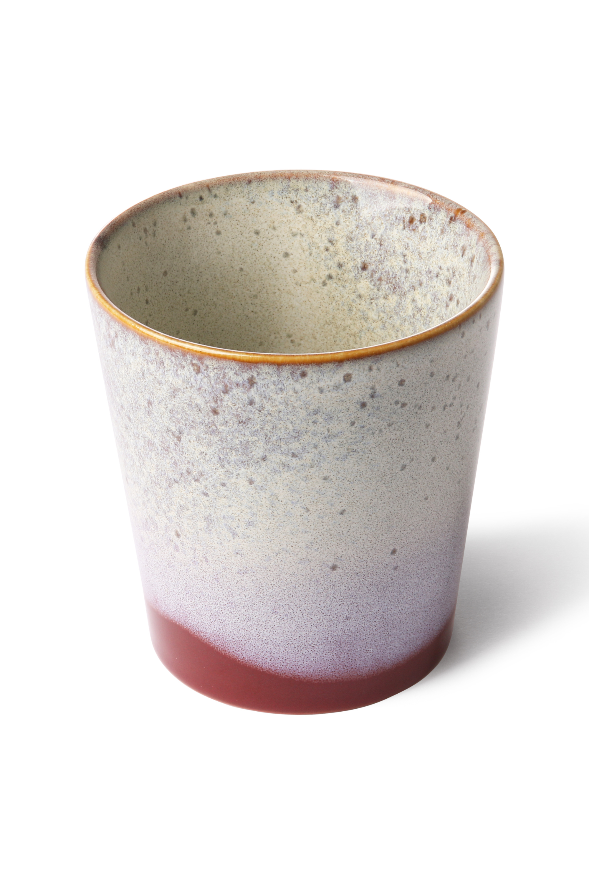 70s ceramics: coffee mug frost