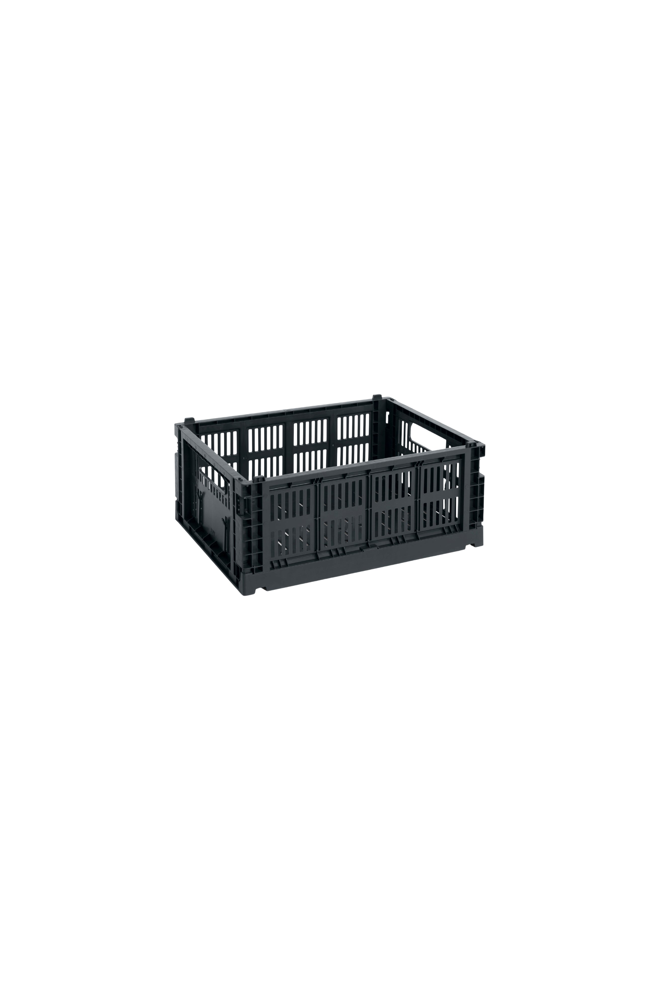 HAY Colour Crate Medium Charcoal | Hay | Home of Solinfo