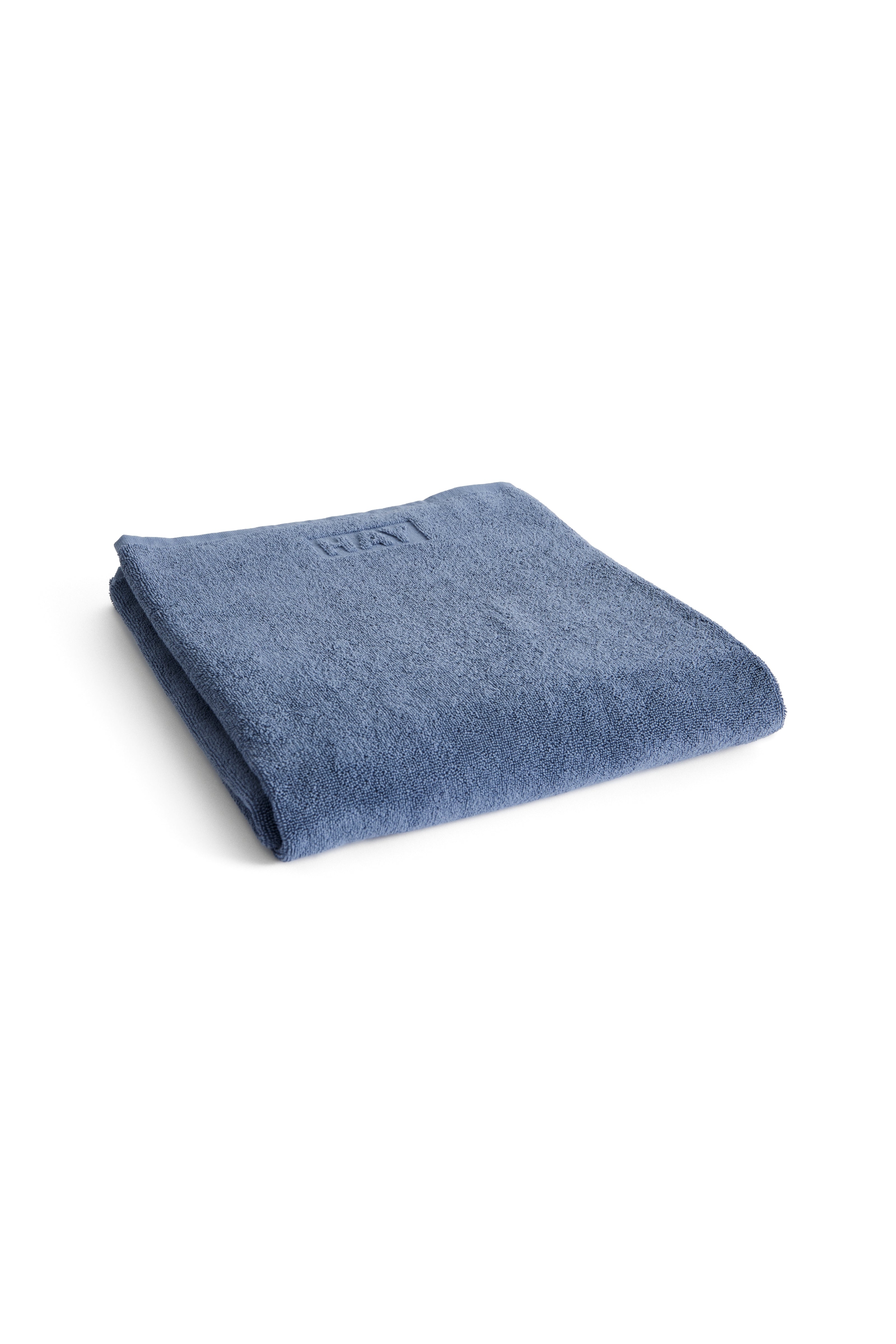 Mono Bath Sheet (Organic)-W100 x L150-Steel blue | Hay | Home of Solinfo