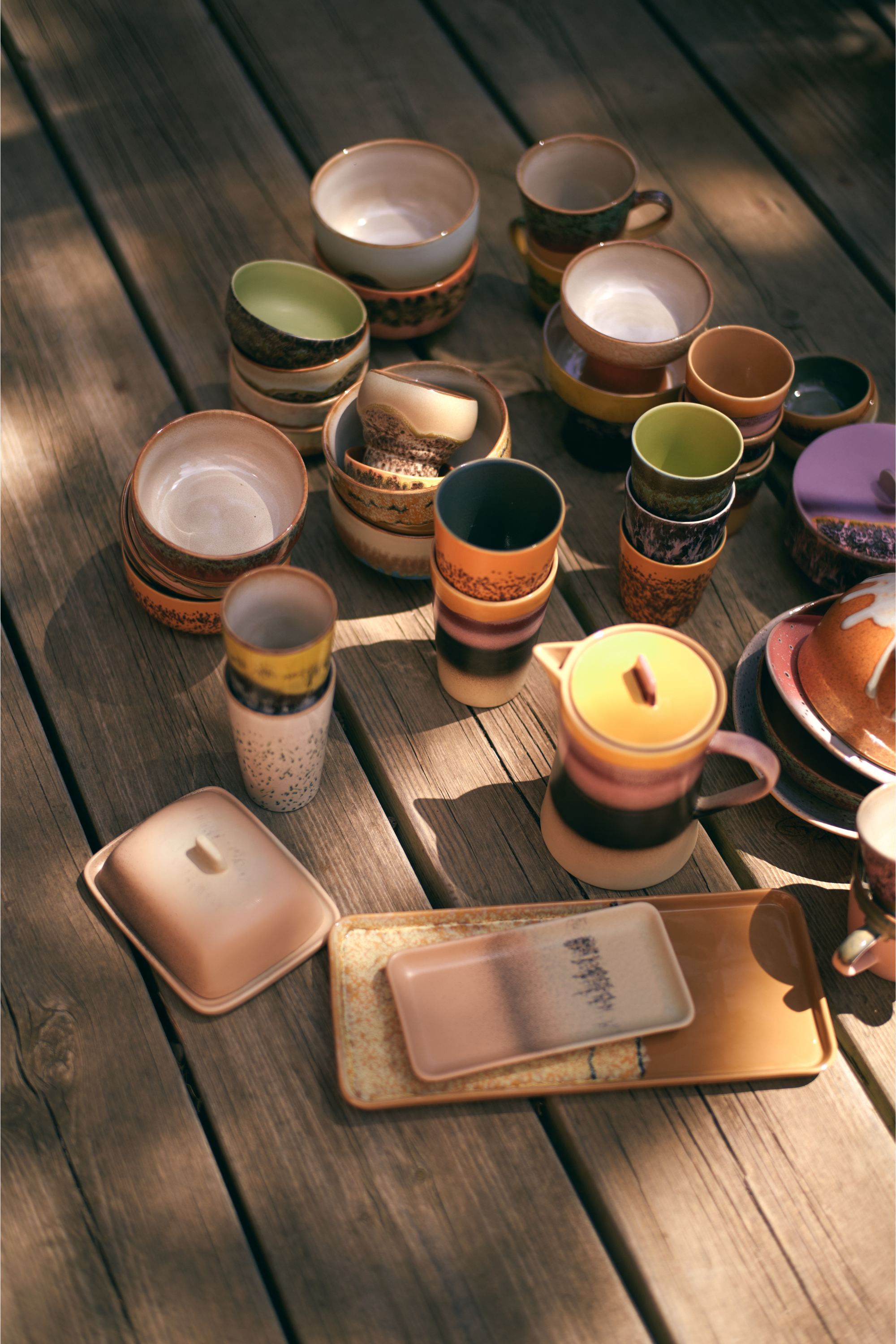 70s Ceramics Beach teásbögre szett