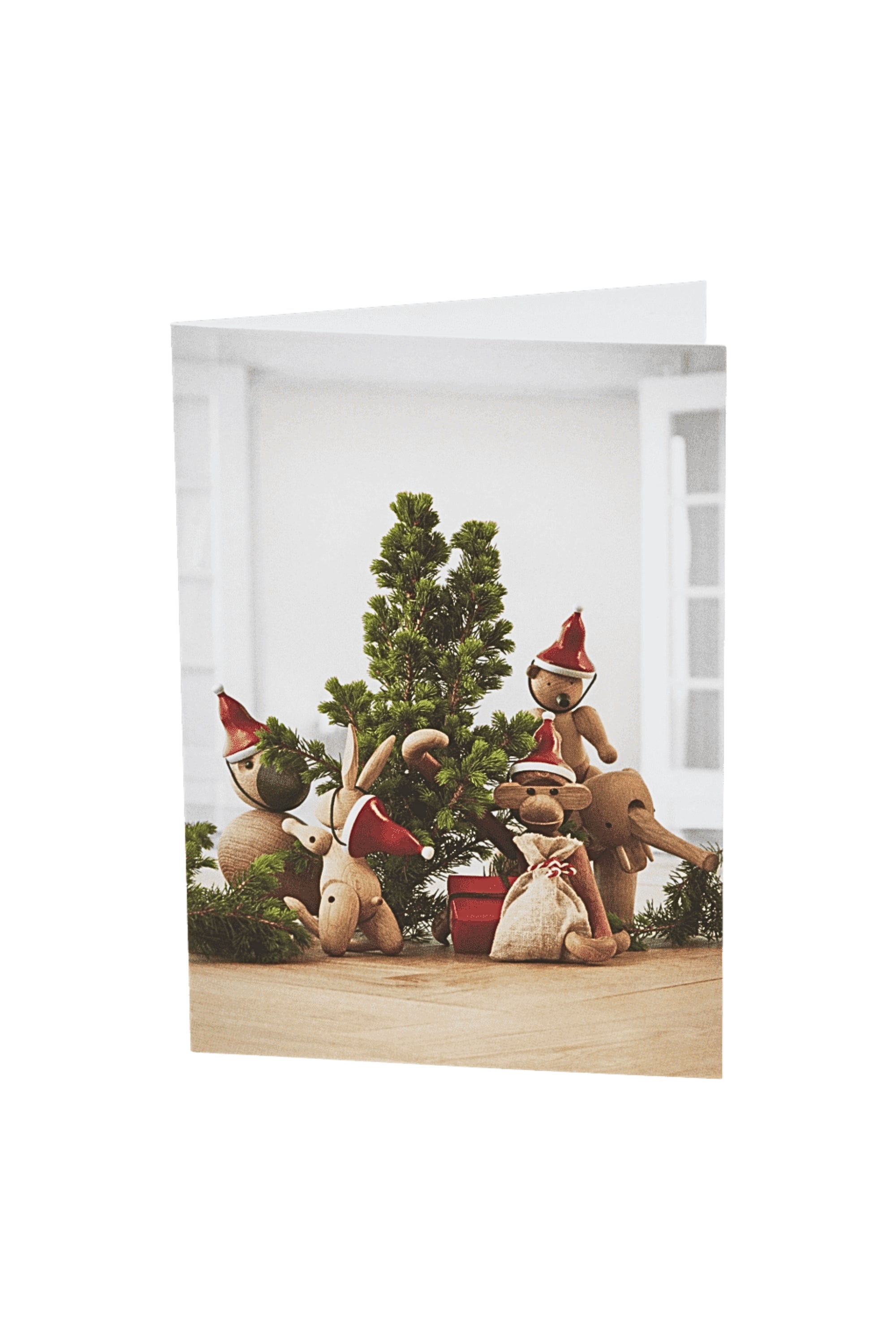 Christmas pine card A6