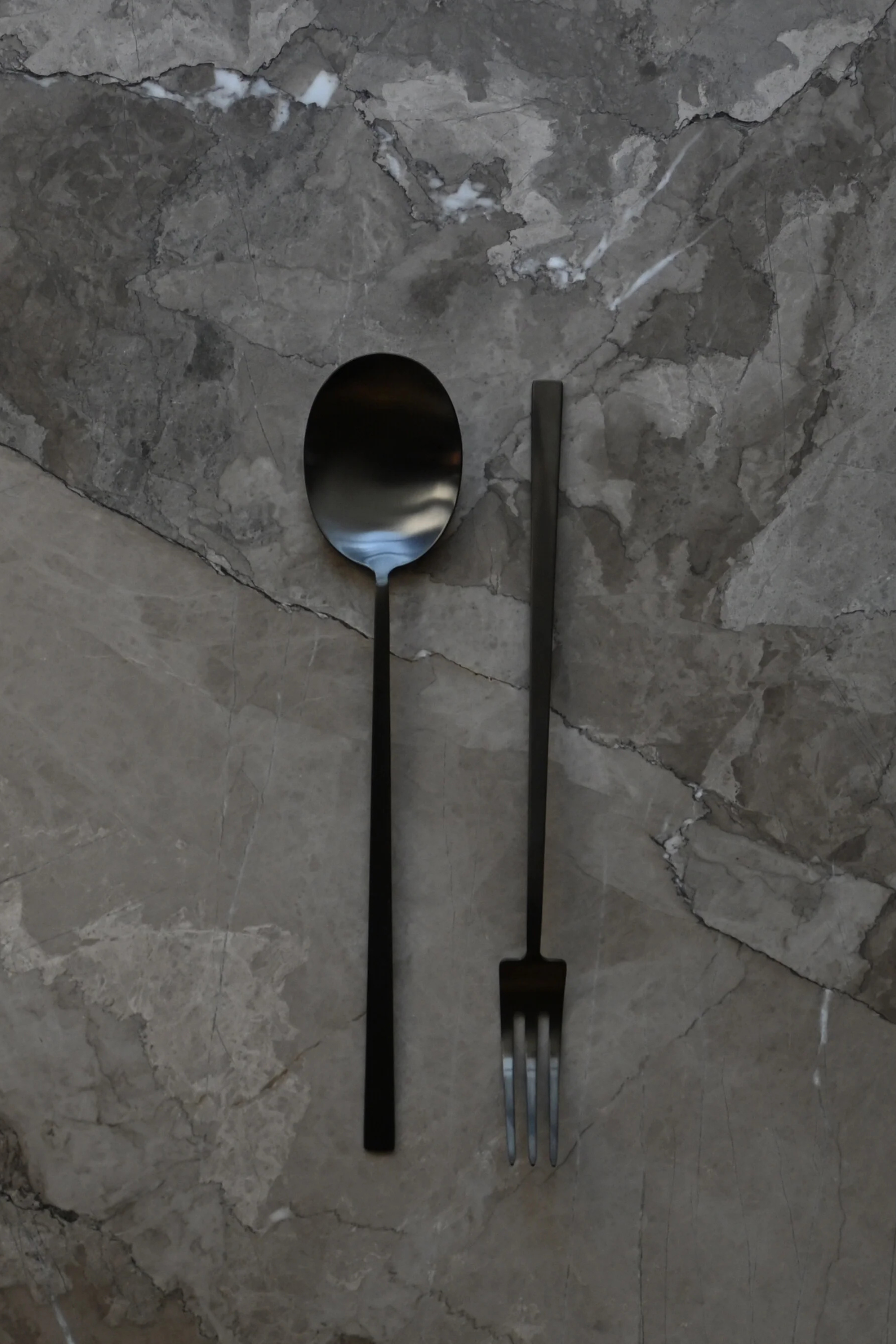 Kogei Salad Servers - Black
