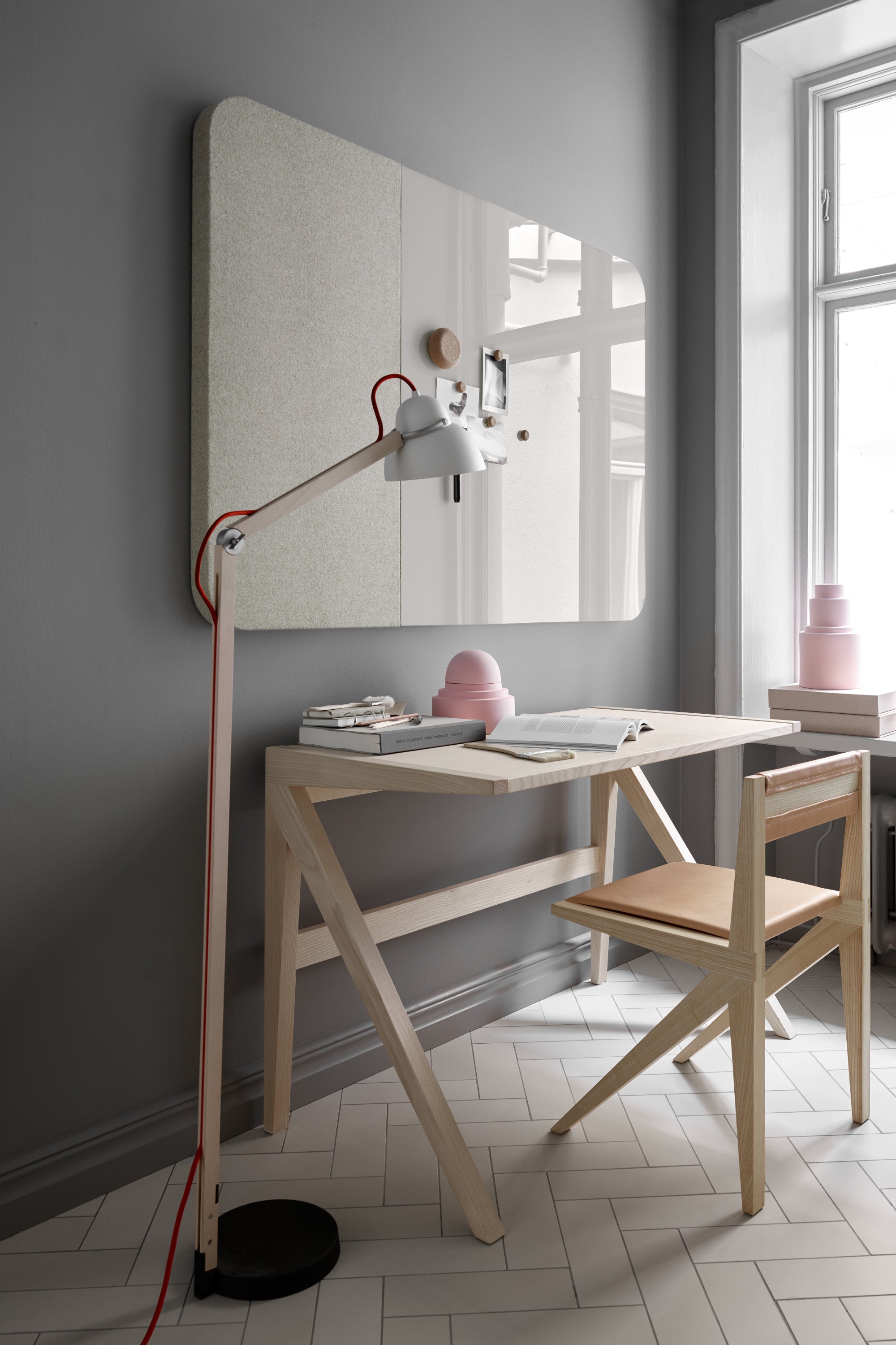 Mood Fabric szürkés-bézs tábla