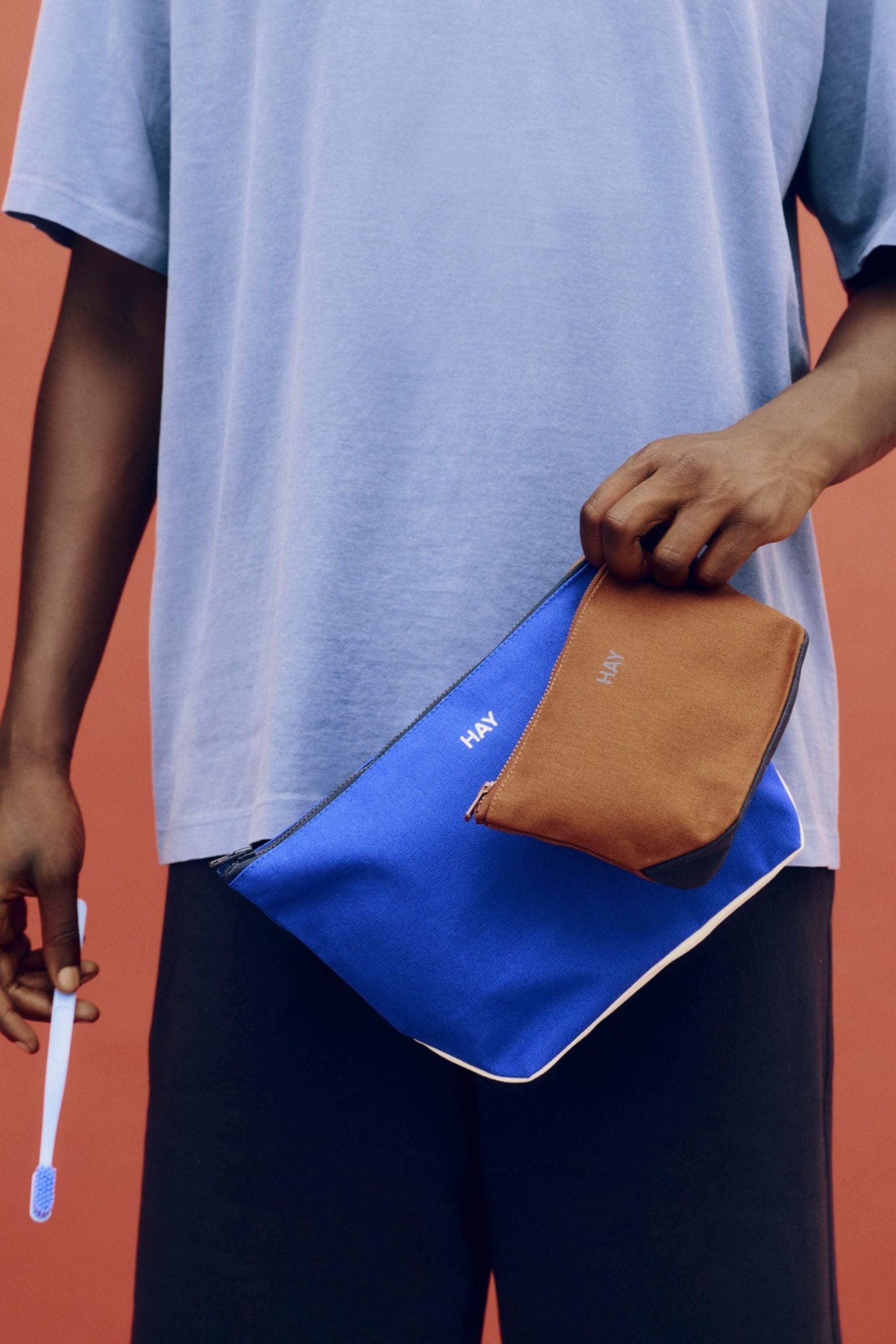 Multi Pouch Small Midnight blue multi