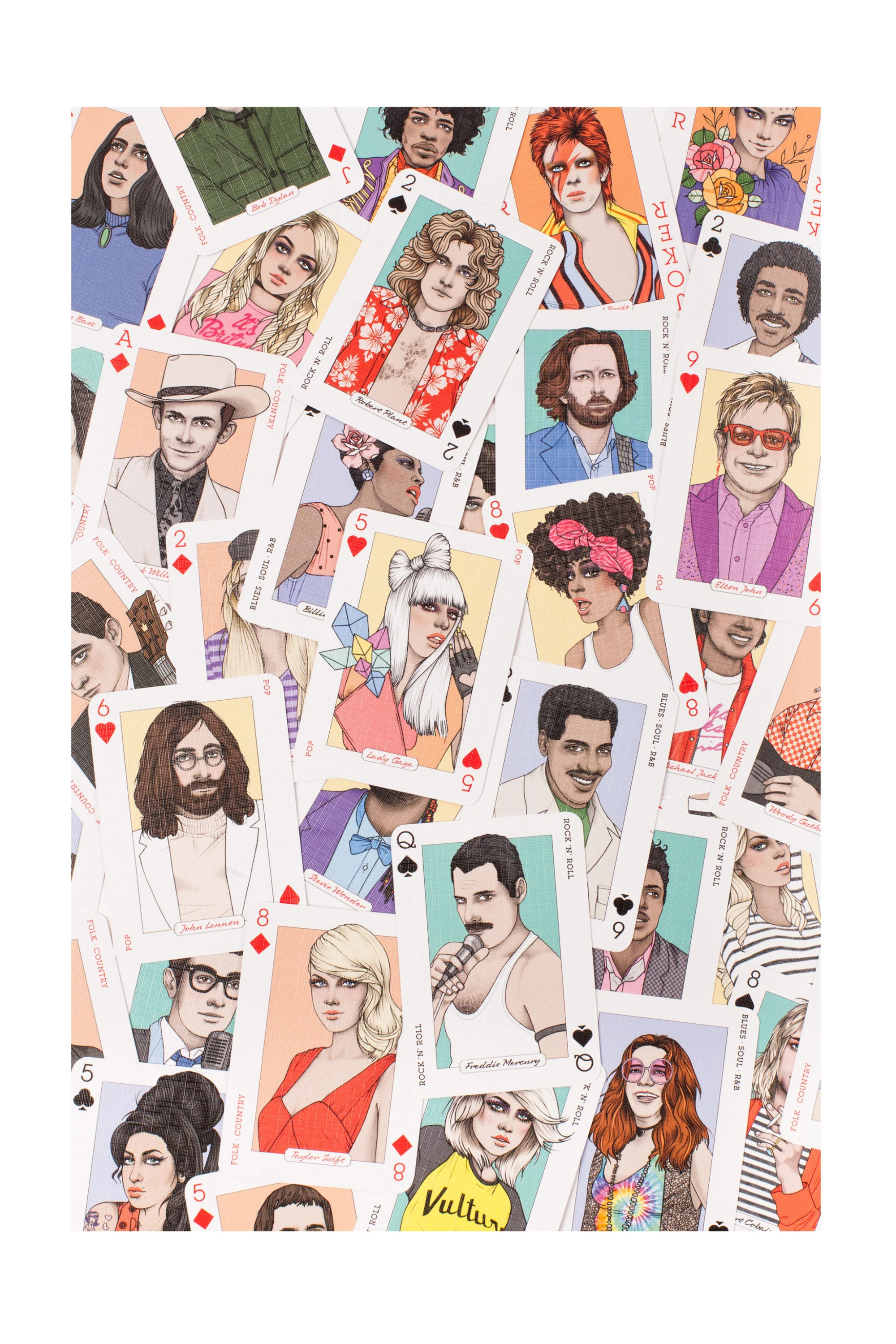Music Playing Cards