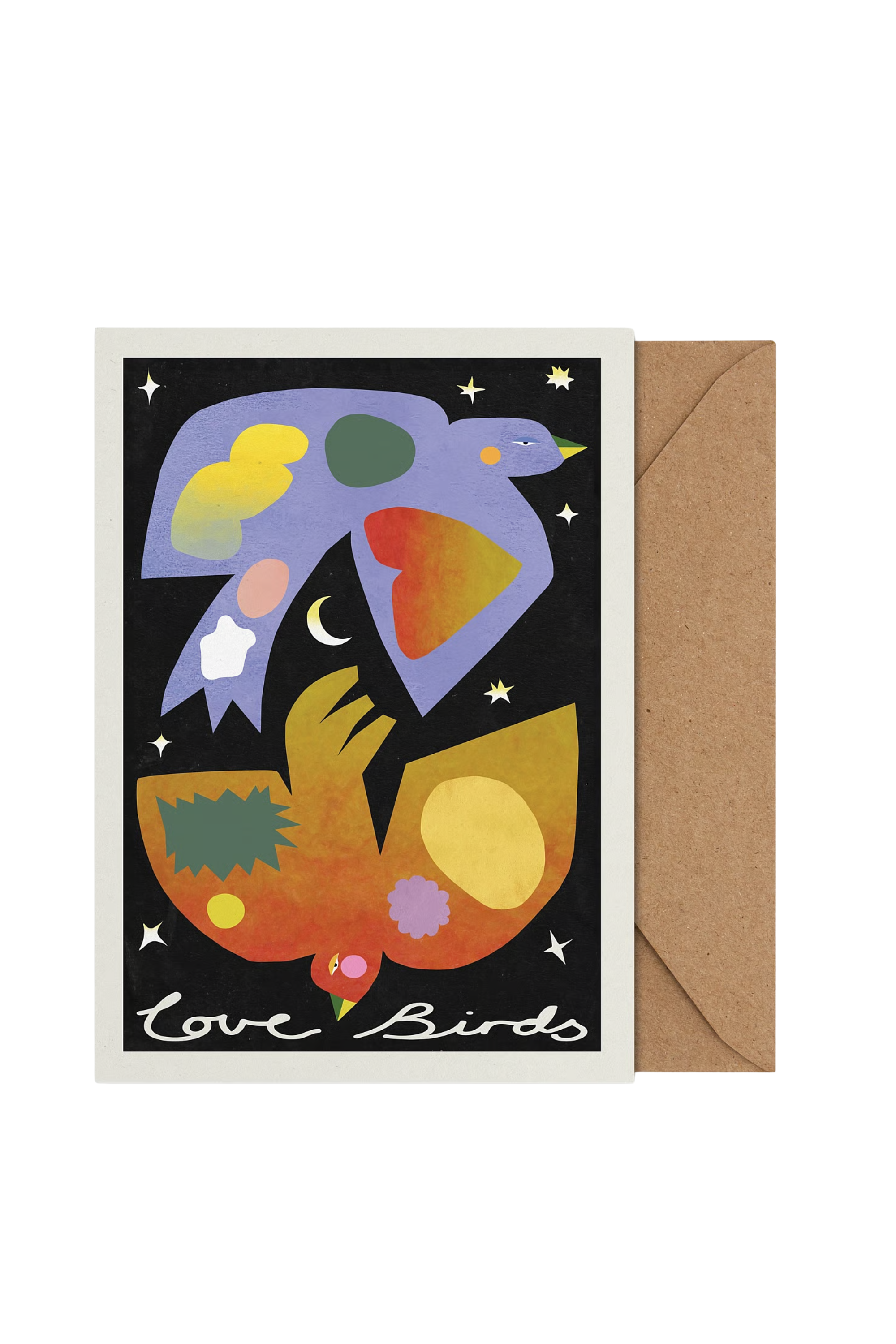 Love Birds art card