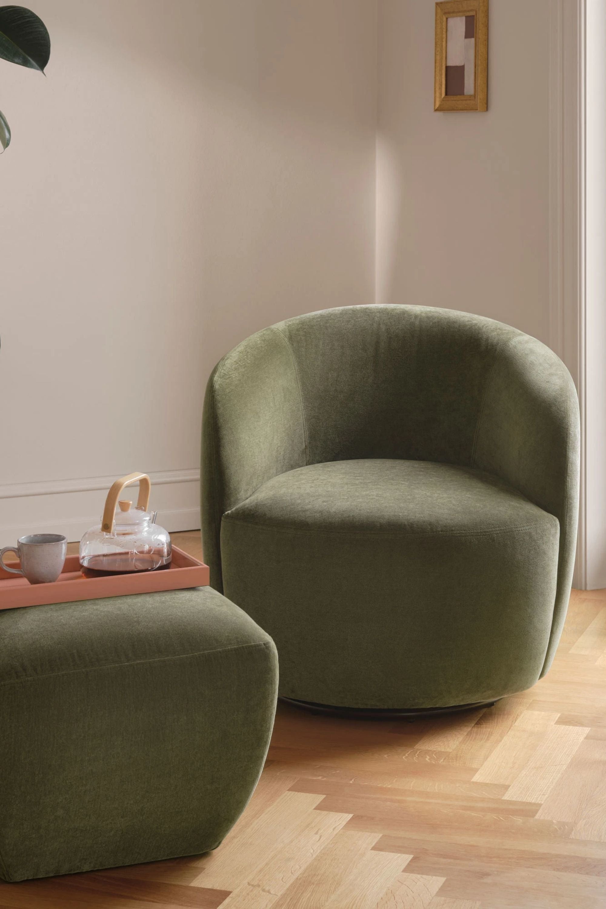 Rosie fotel Moss Olive