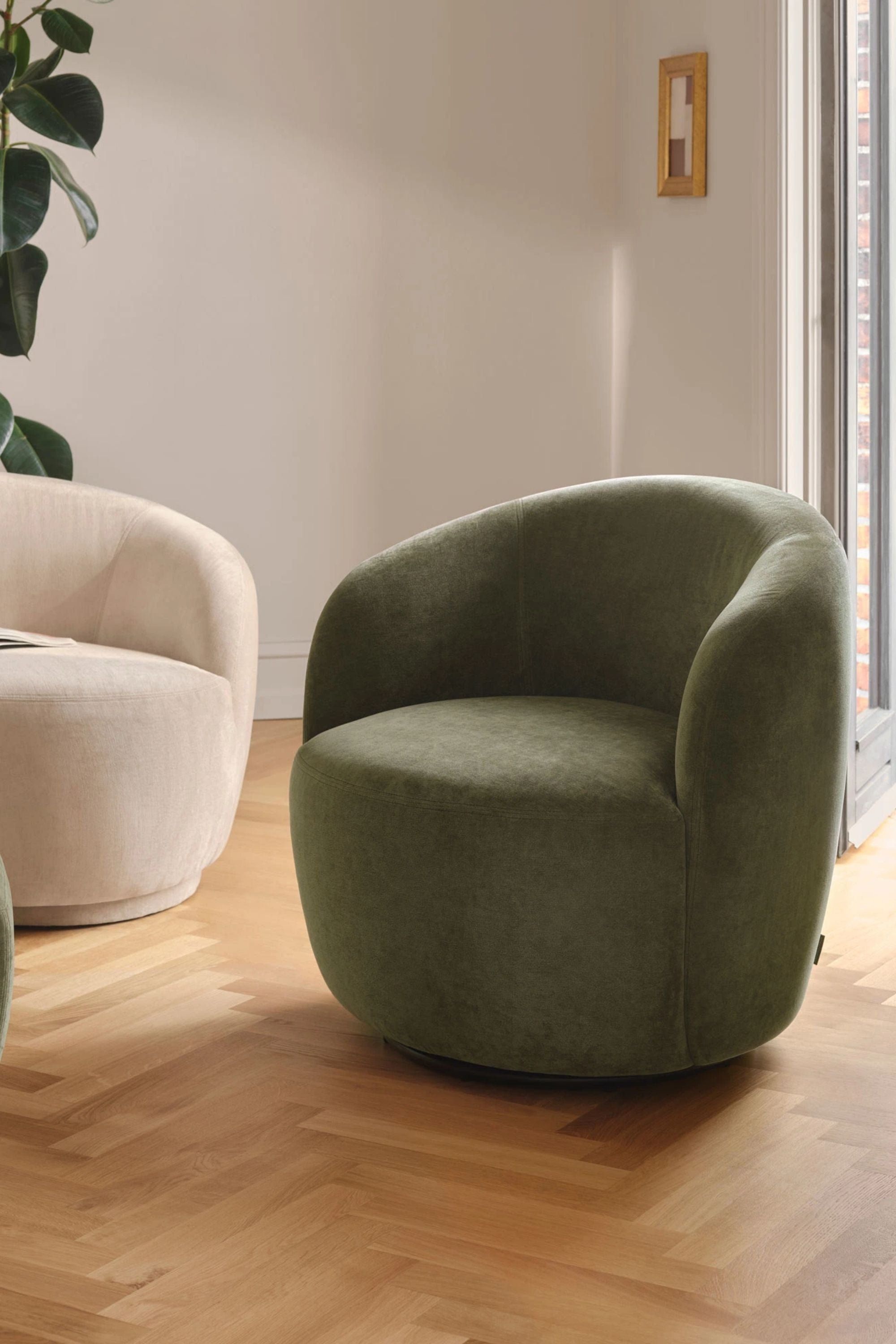 Rosie fotel Moss Olive