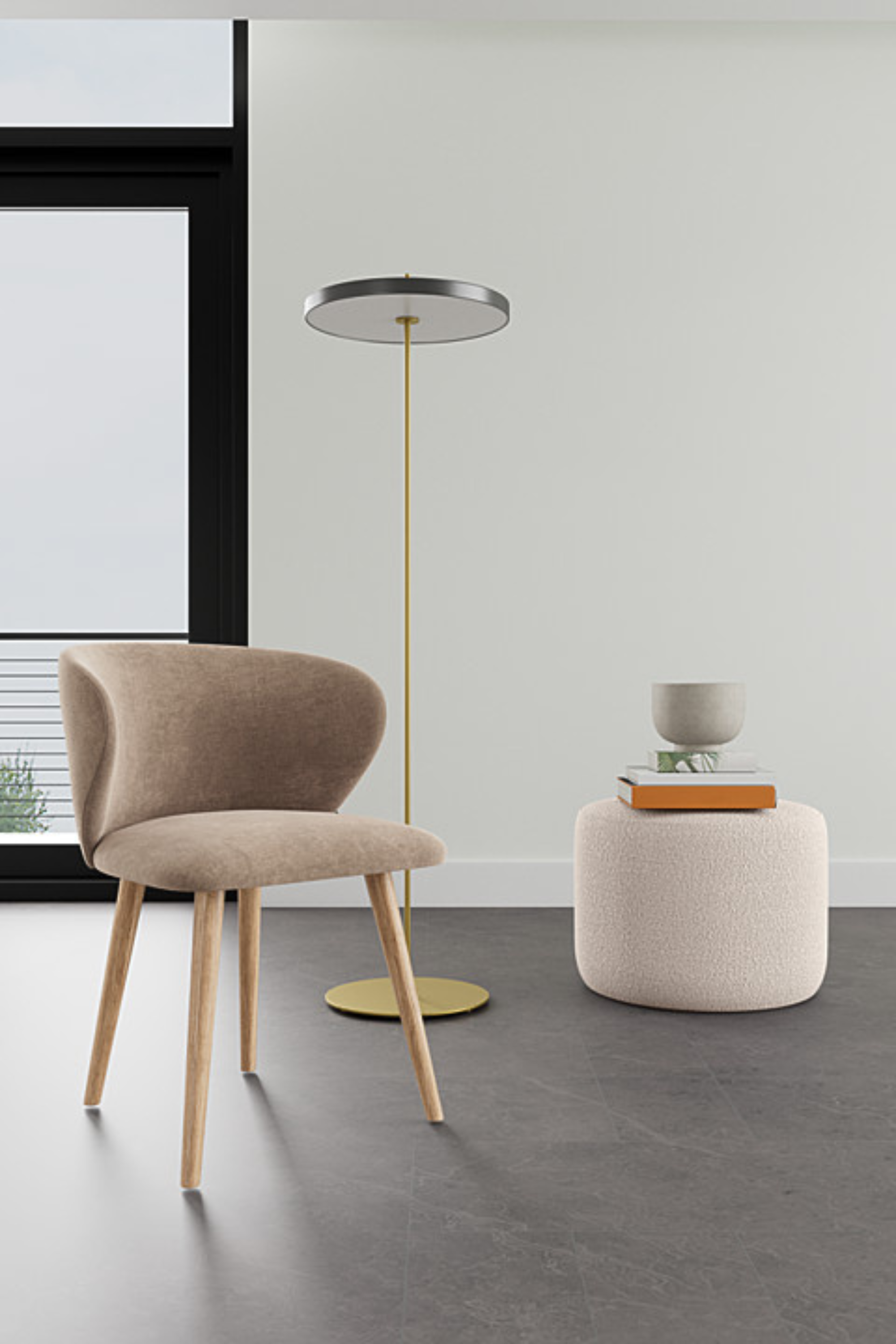 Ellie Dining chair Danny Cream