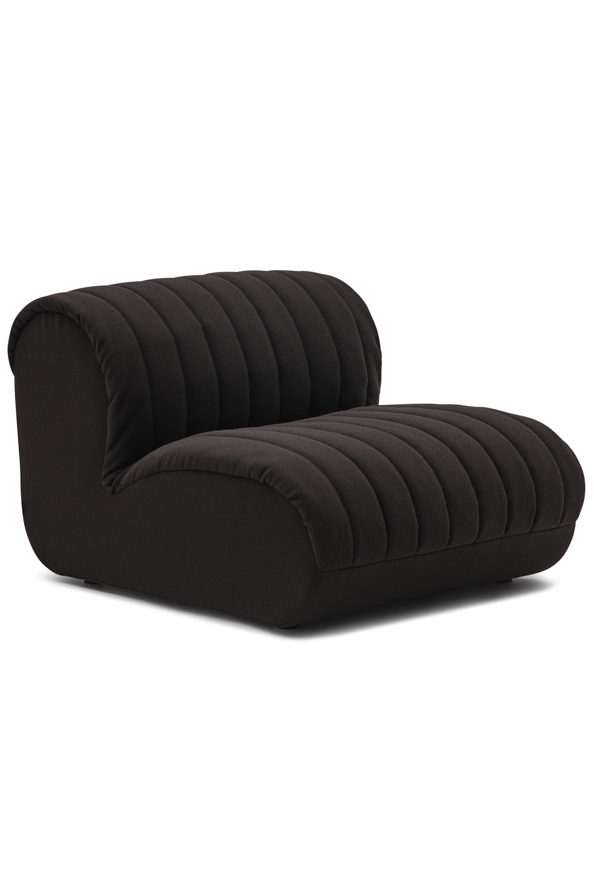 Coltre Modular Sofa, 2 seater, Turf / Dark Brown