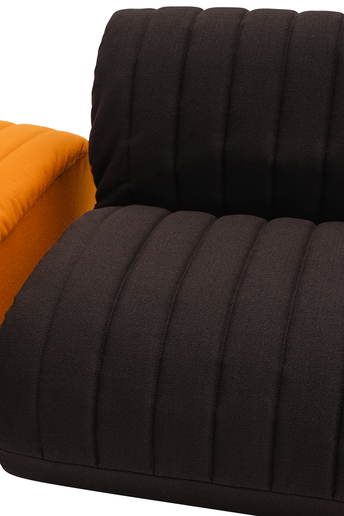 Coltre Modular Sofa, 2 seater, Turf / Dark Brown