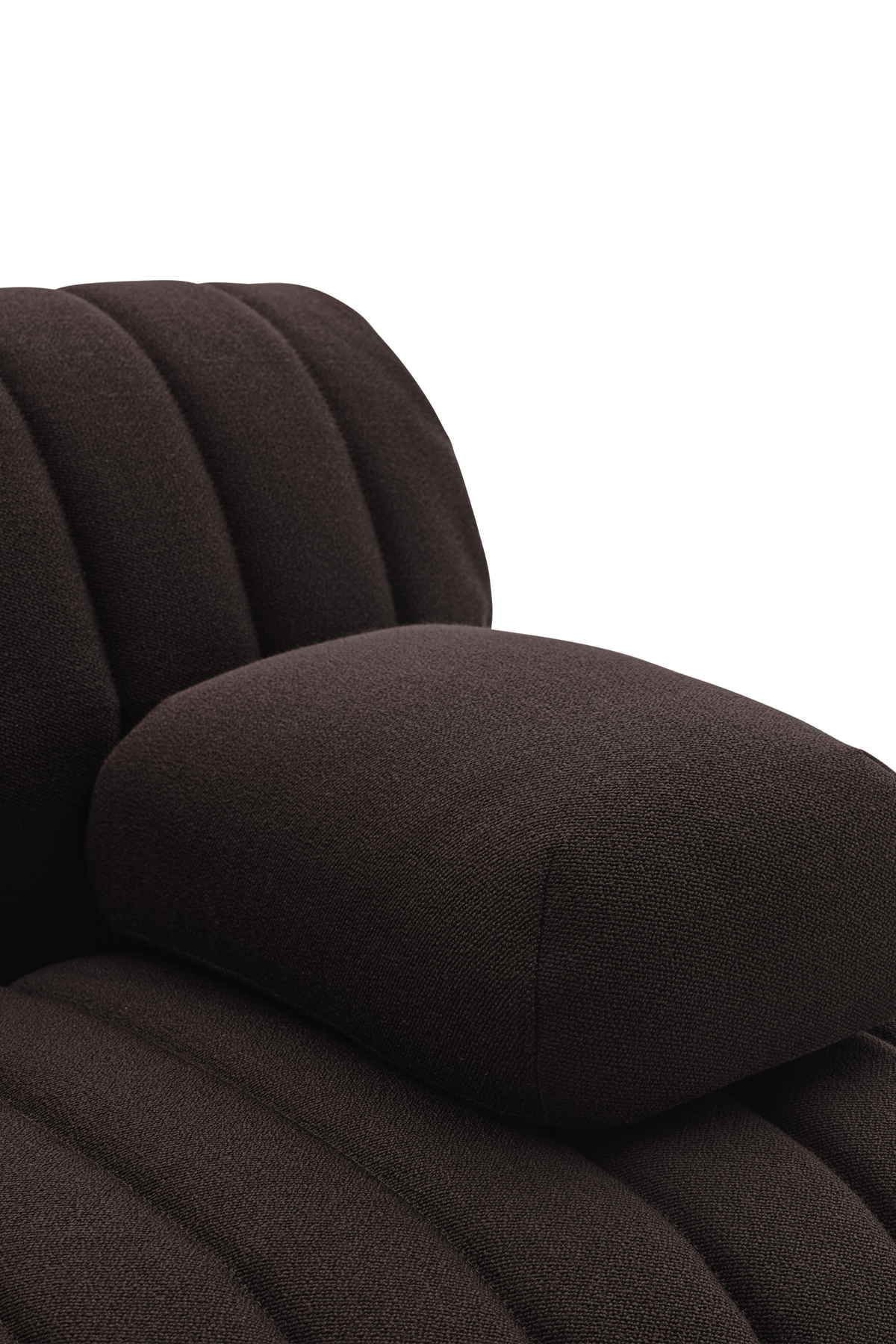 Coltre Modular Sofa, 2 seater, Turf / Dark Brown